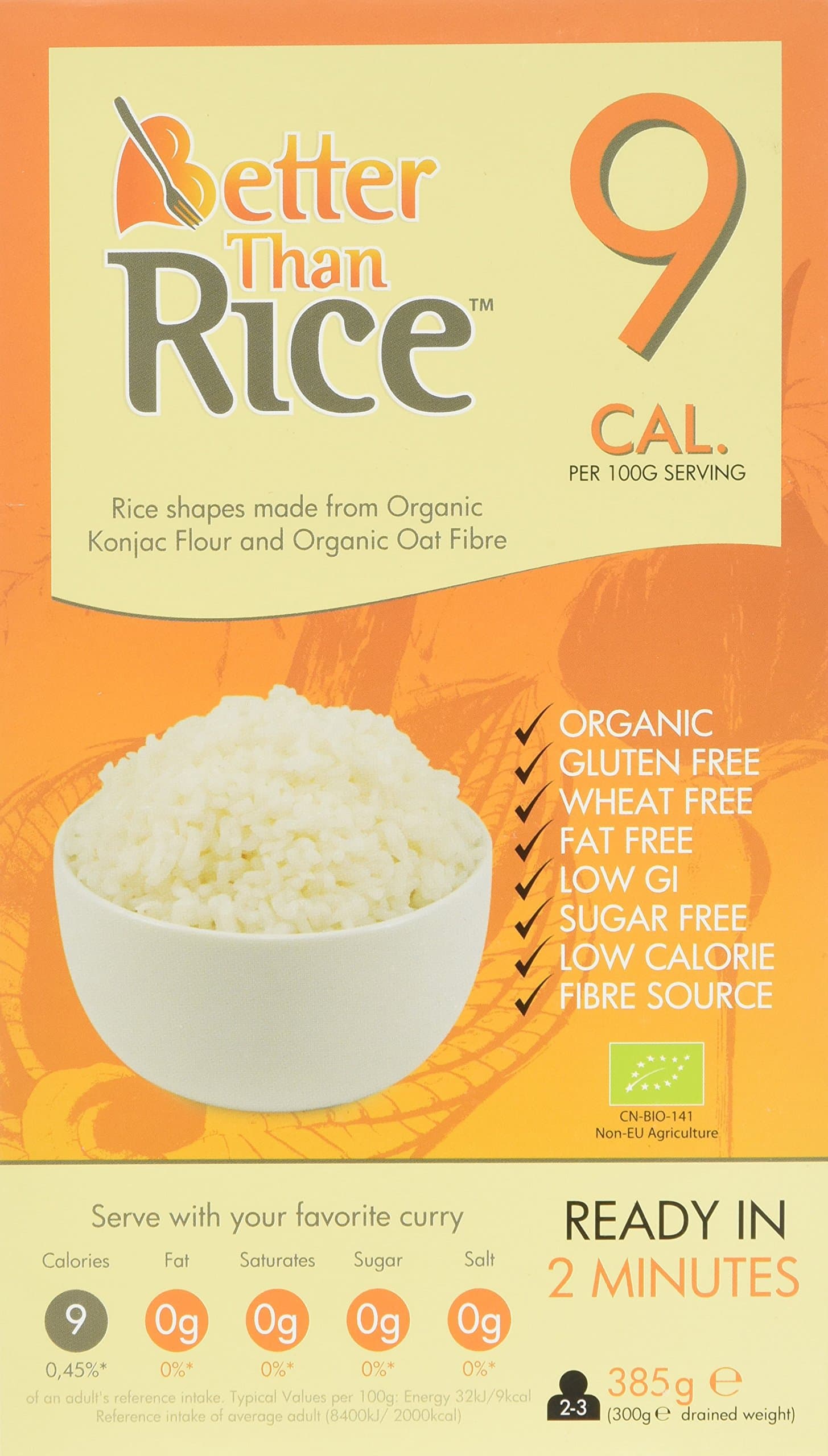 Better Than Foods Rice, 385 g