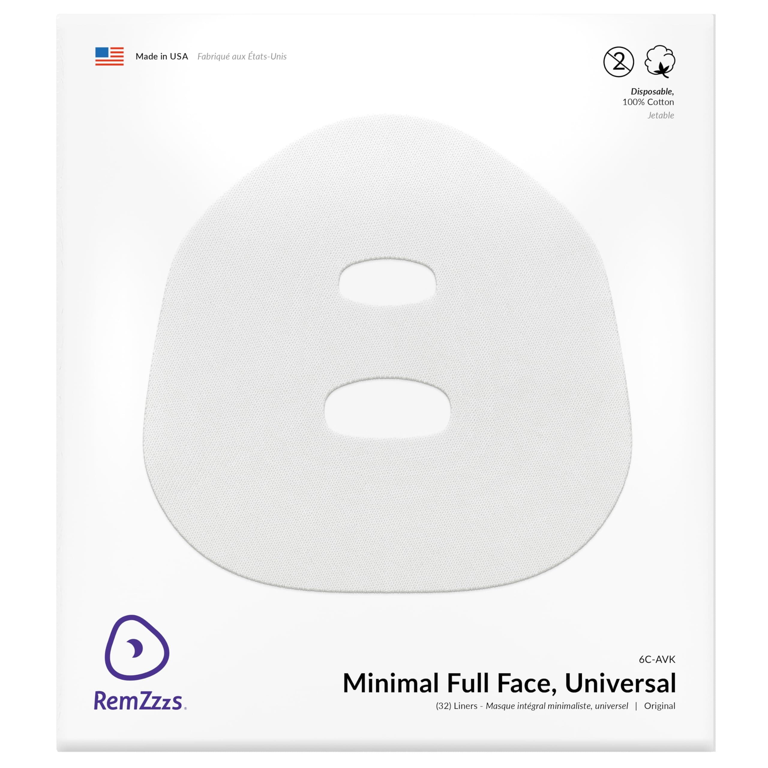 Minimal Contact Cpap Mask Liners (6C-AVK) - Reduce Noisy Air Leaks and Painful Blisters - Cpap Supplies and Accessories - Compatible with Fisher Paykel and Hans Rudolph