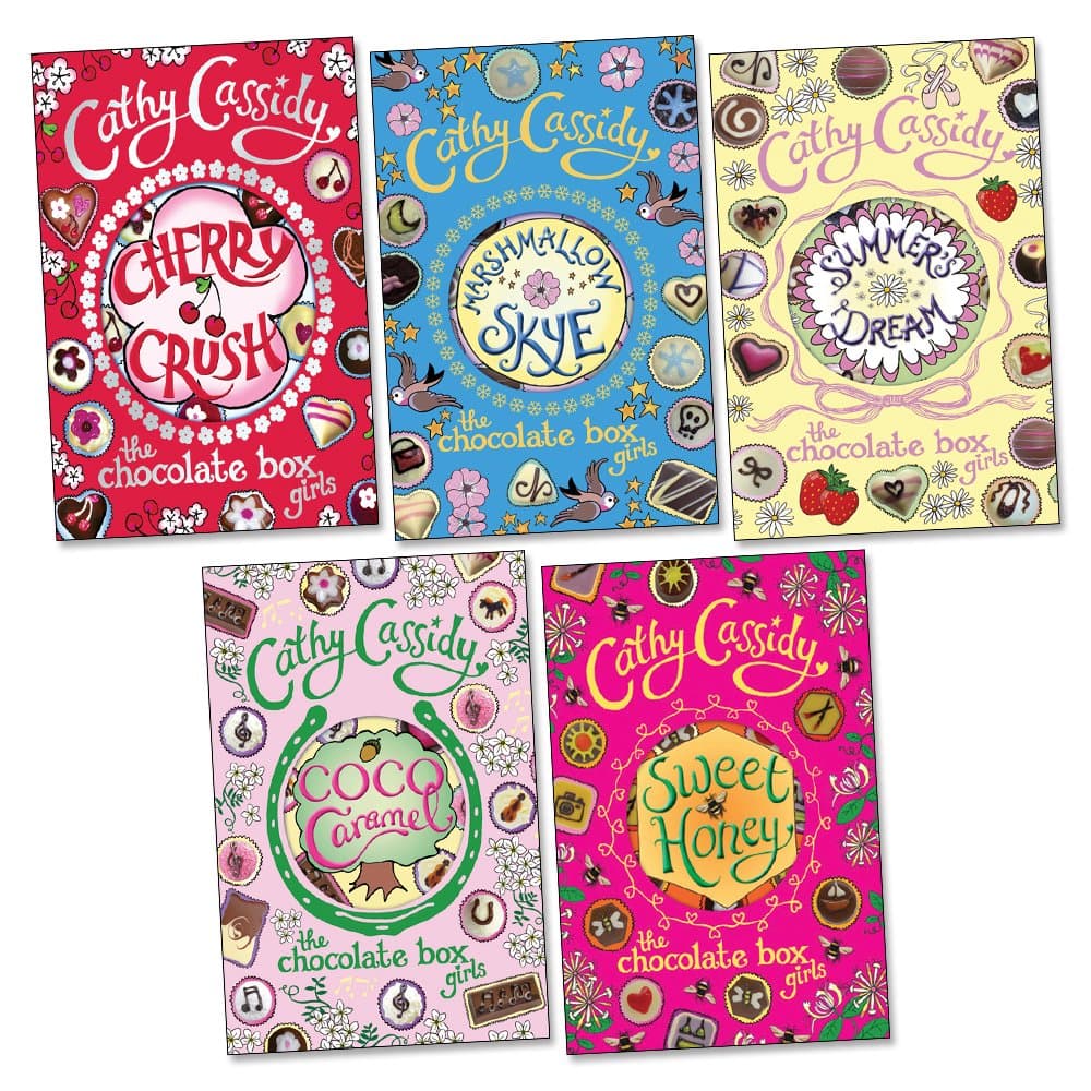 Chocolate Box Girls Pack, 5 books, RRP £34.95 (Sweet Honey; Coco Caramel; Cherry Crush; Marshmallow Skye; Summer's Dream)..
