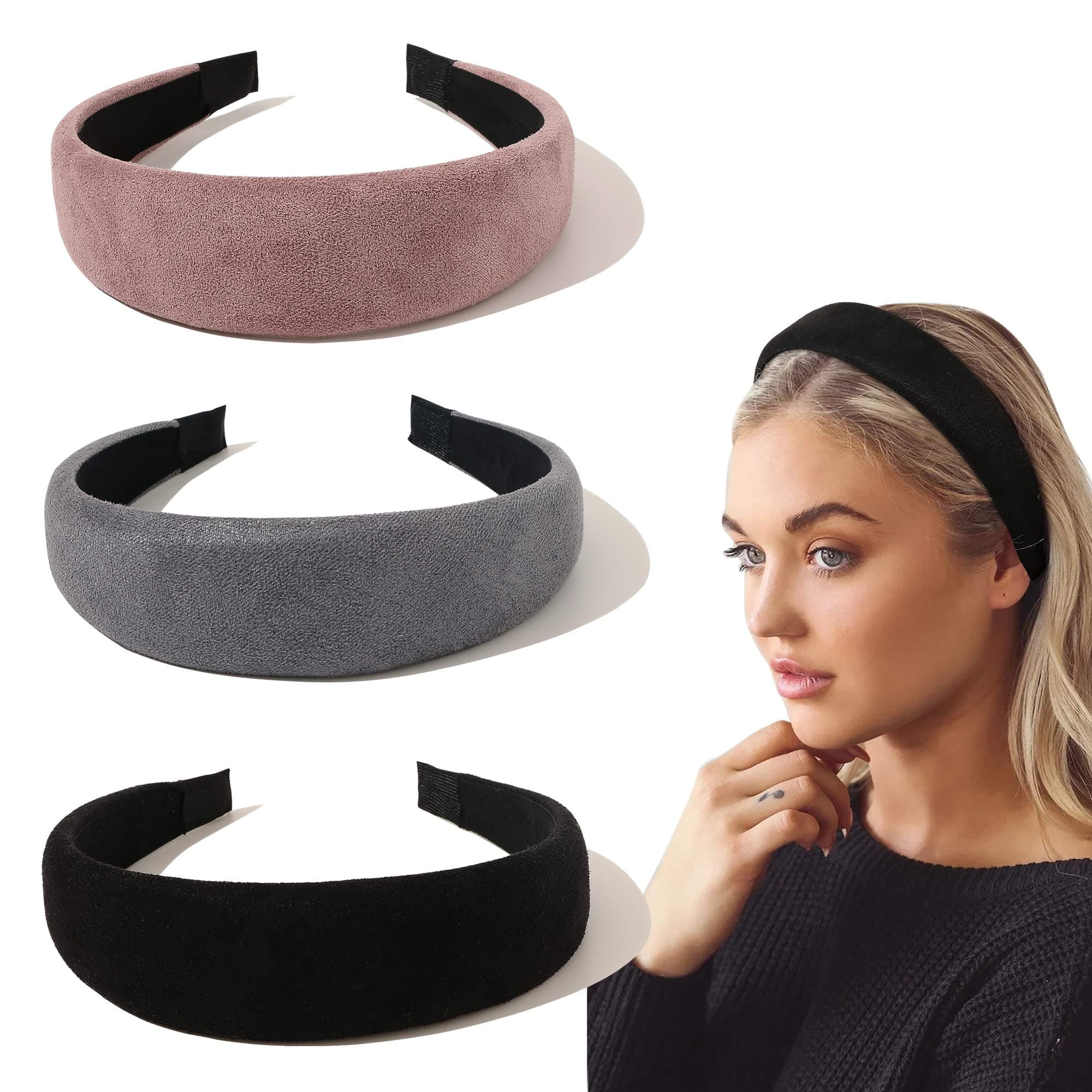 3 Pcs Headbands Women Hair Head Band
