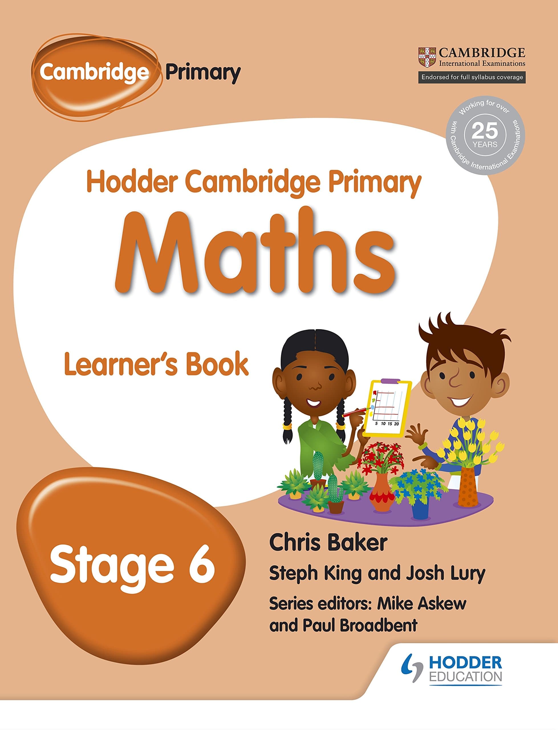 Hodder Cambridge Primary Maths Learner's Book 6 (Hodder Cambridge Primary Science) Paperback – Student Edition, 28 July 2017