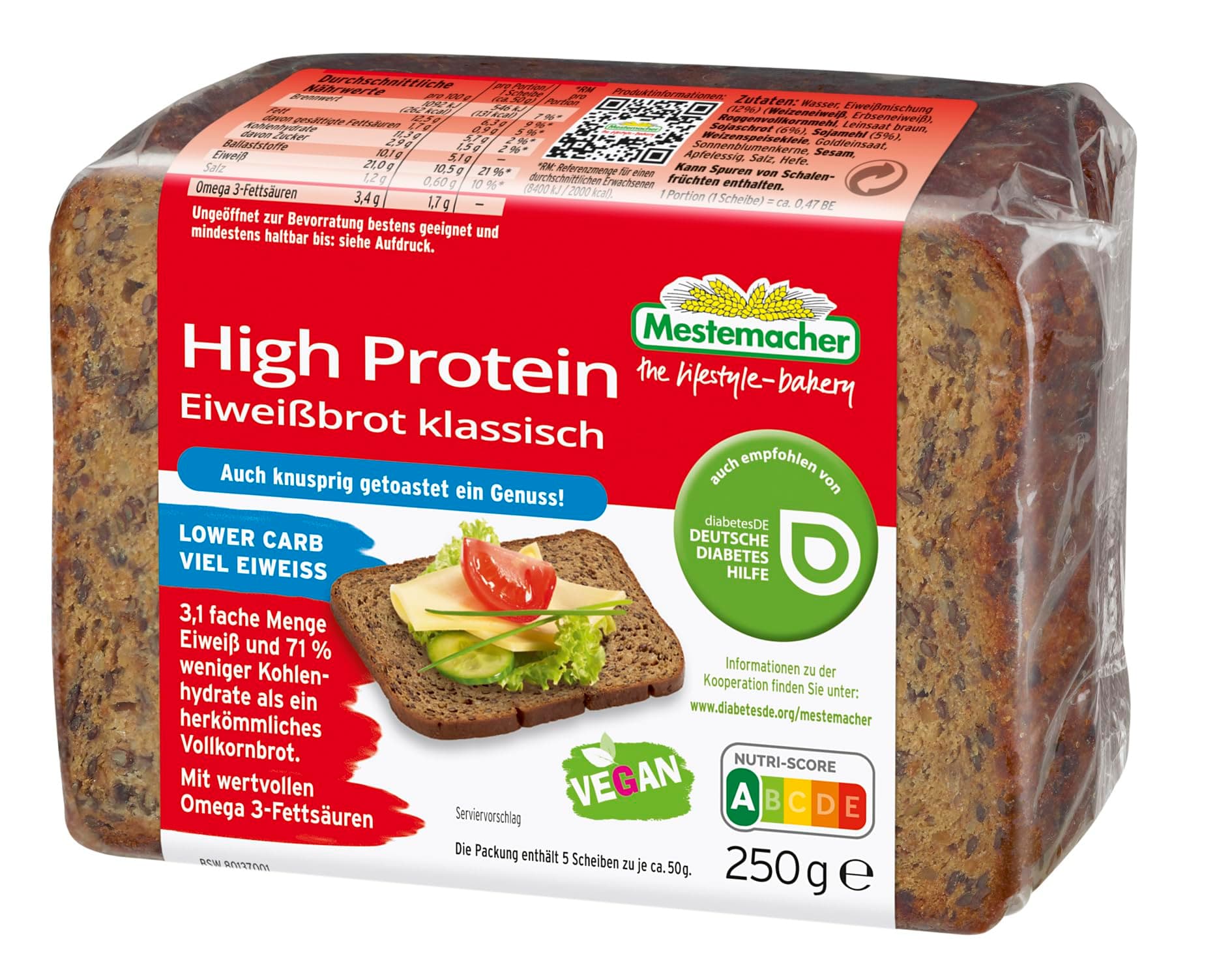 Protein Bread, 250 Gm