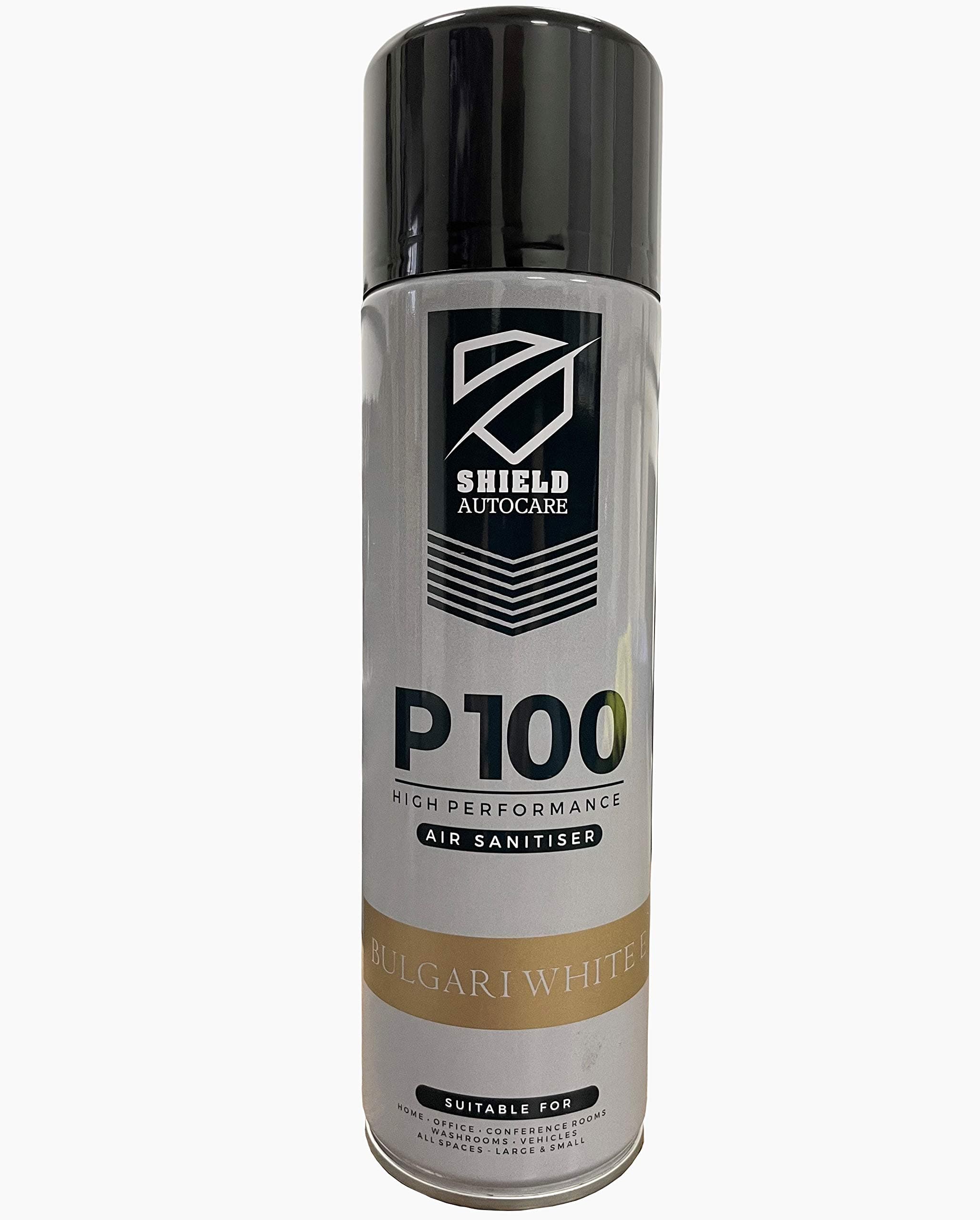 Shield Autocare © P100 Turbojet High Performance Air Sanitiser BULGARI WHITE Air Freshner