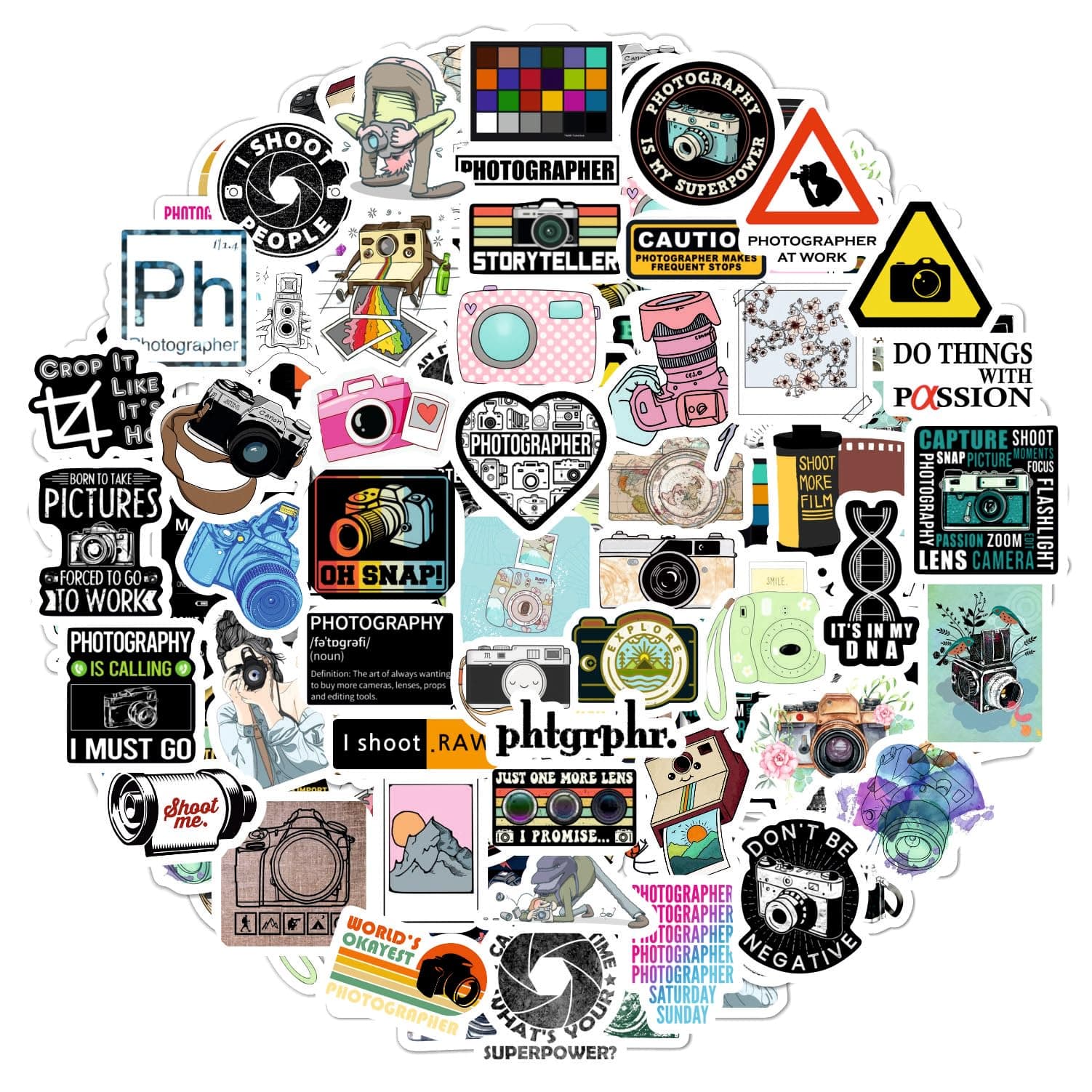 Photography Stickers