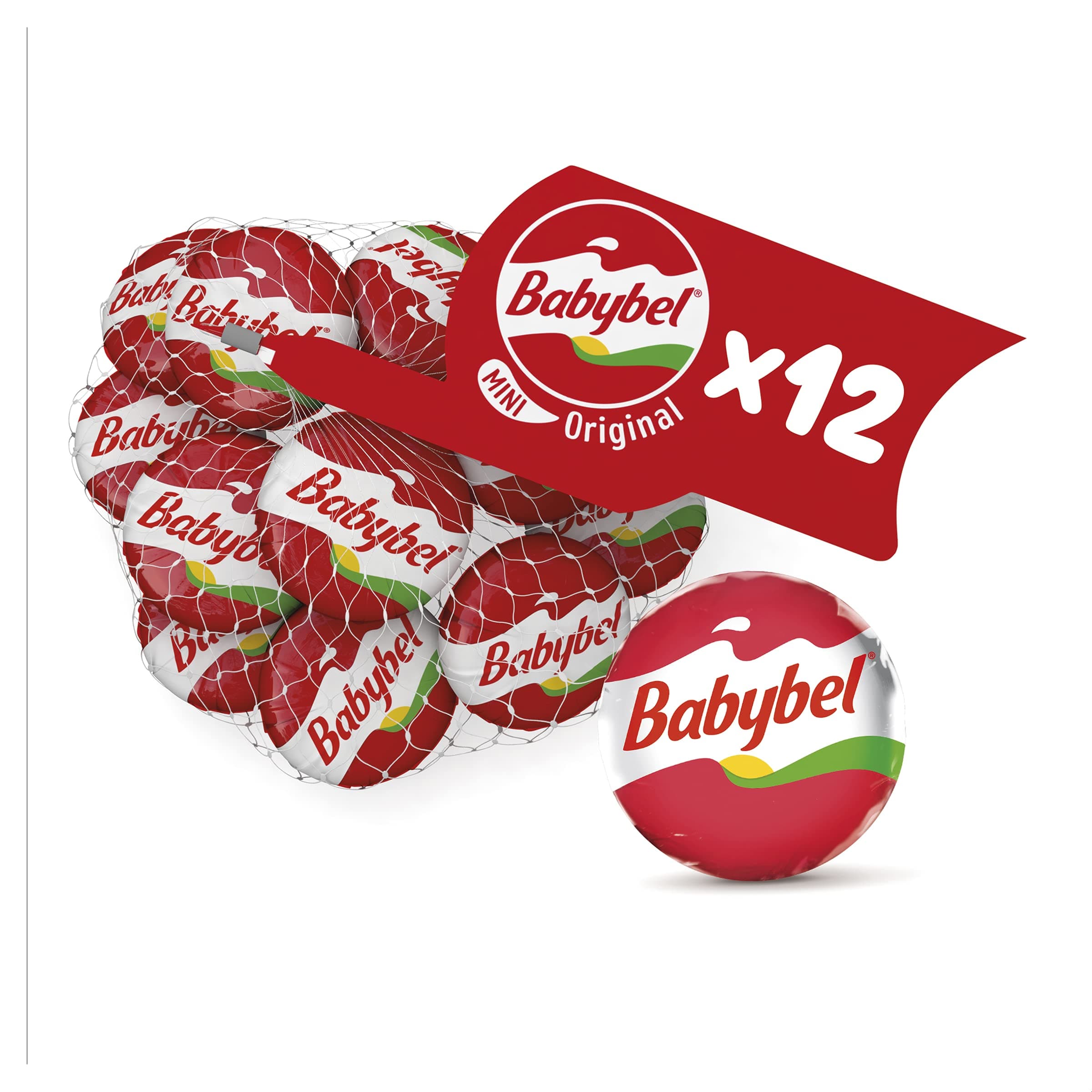 Mini Babybel Original Cheese, 12 x 20g