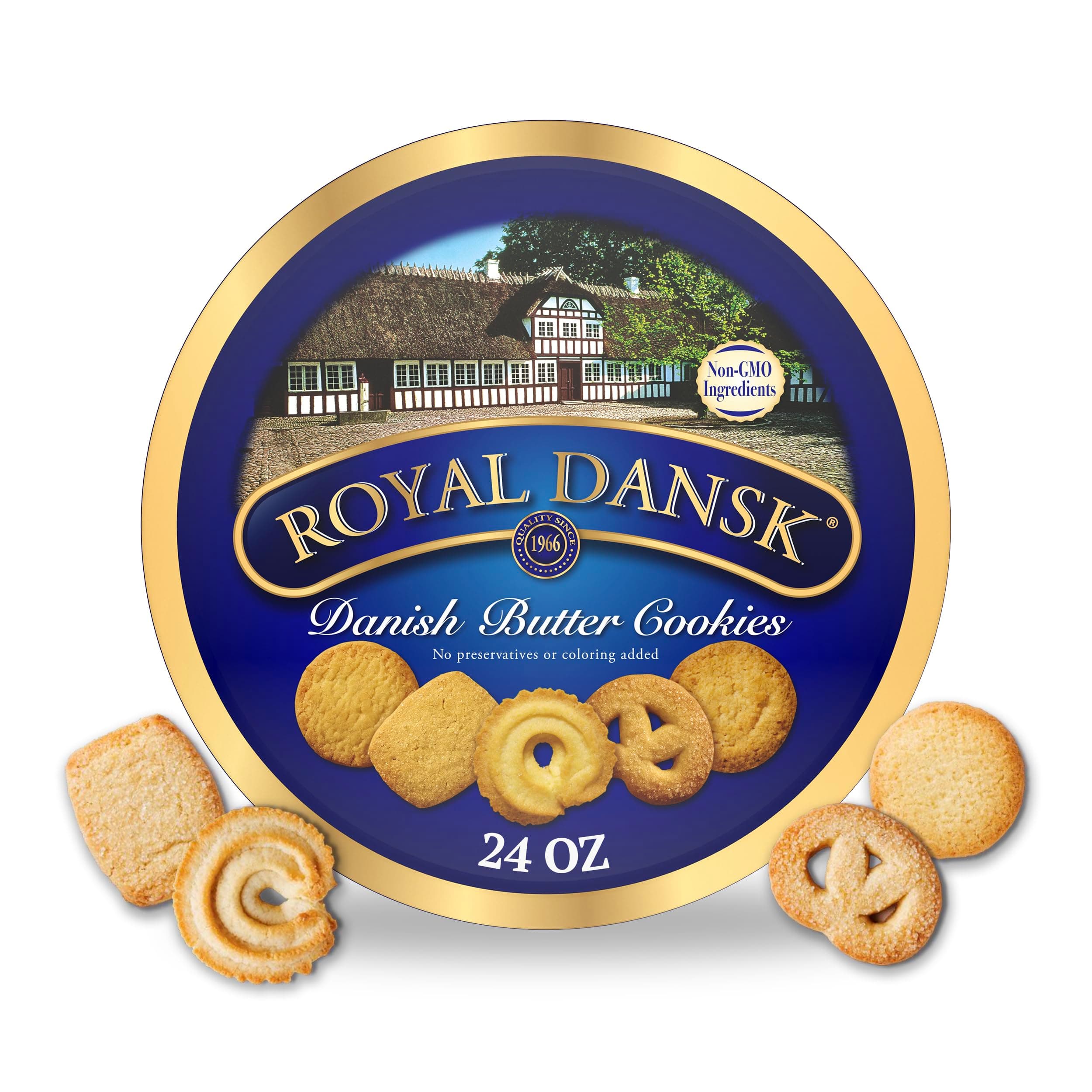 Royal Dansk Danish Shortbread Cookies .2 Pack (1.5 Pound)