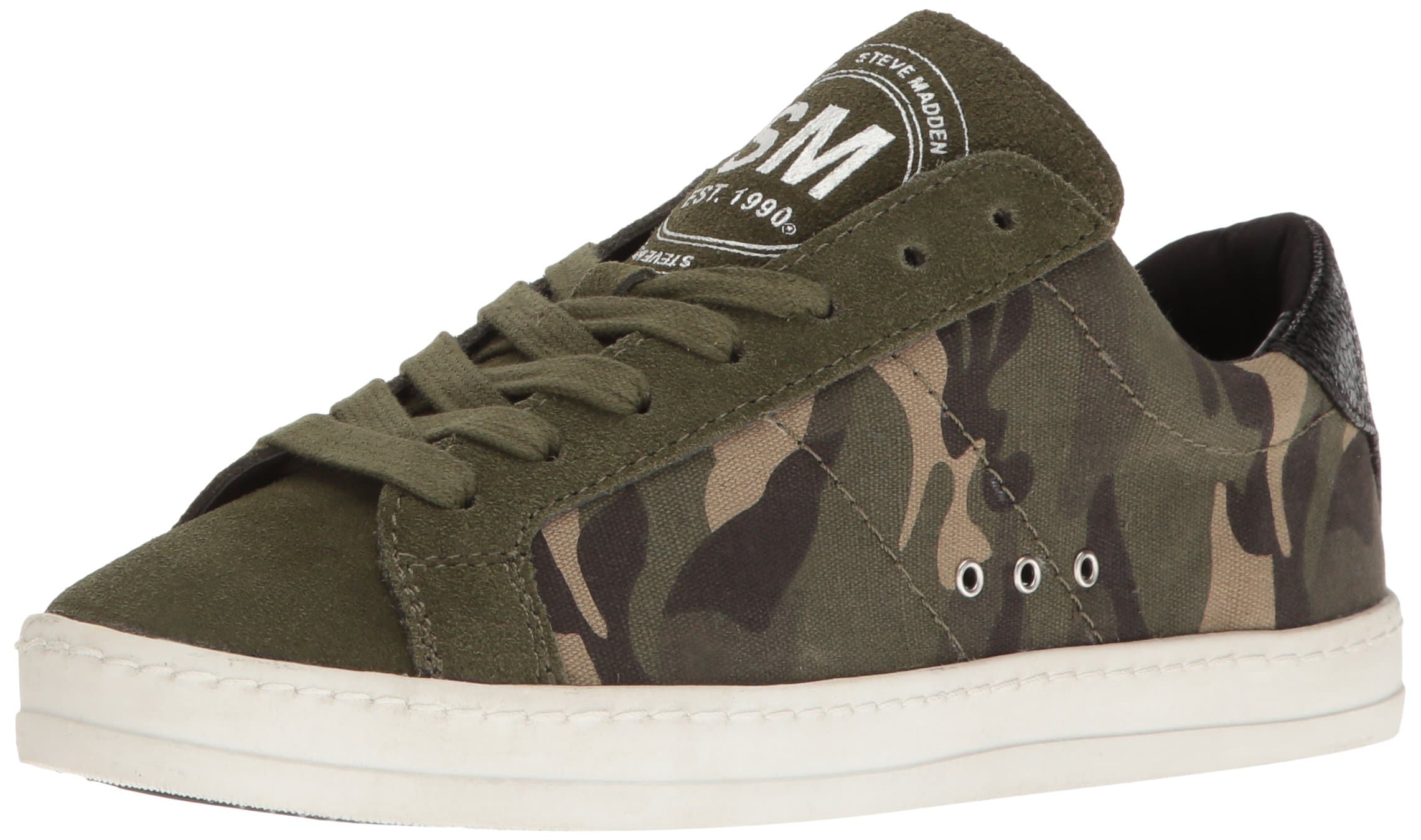Steve Madden Women's Blast Fashion Sneaker, Camouflage, 10 M US