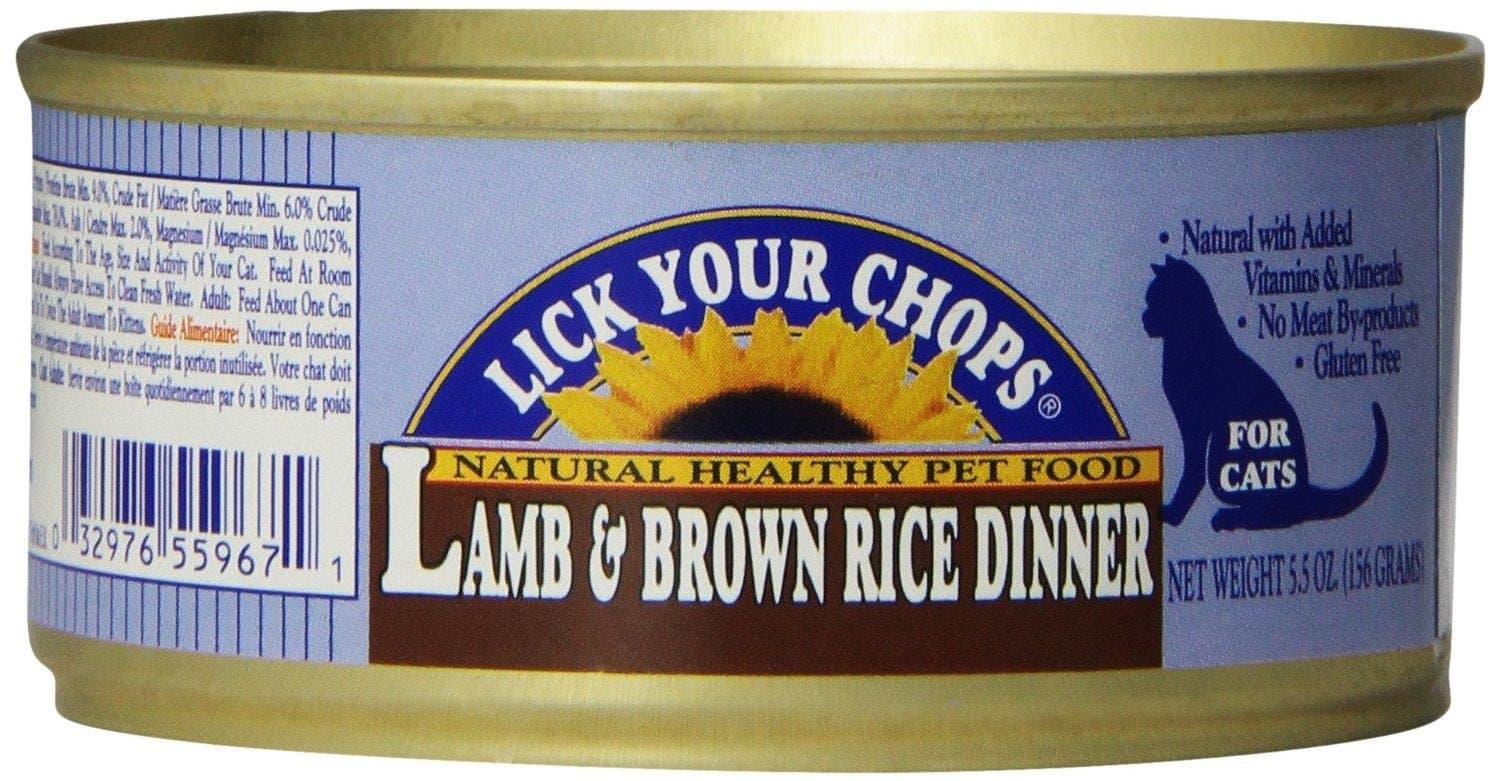 Lamb & Brown Rice Dinner For Cats, 5.5-Ounce Cans (Pack Of 24)