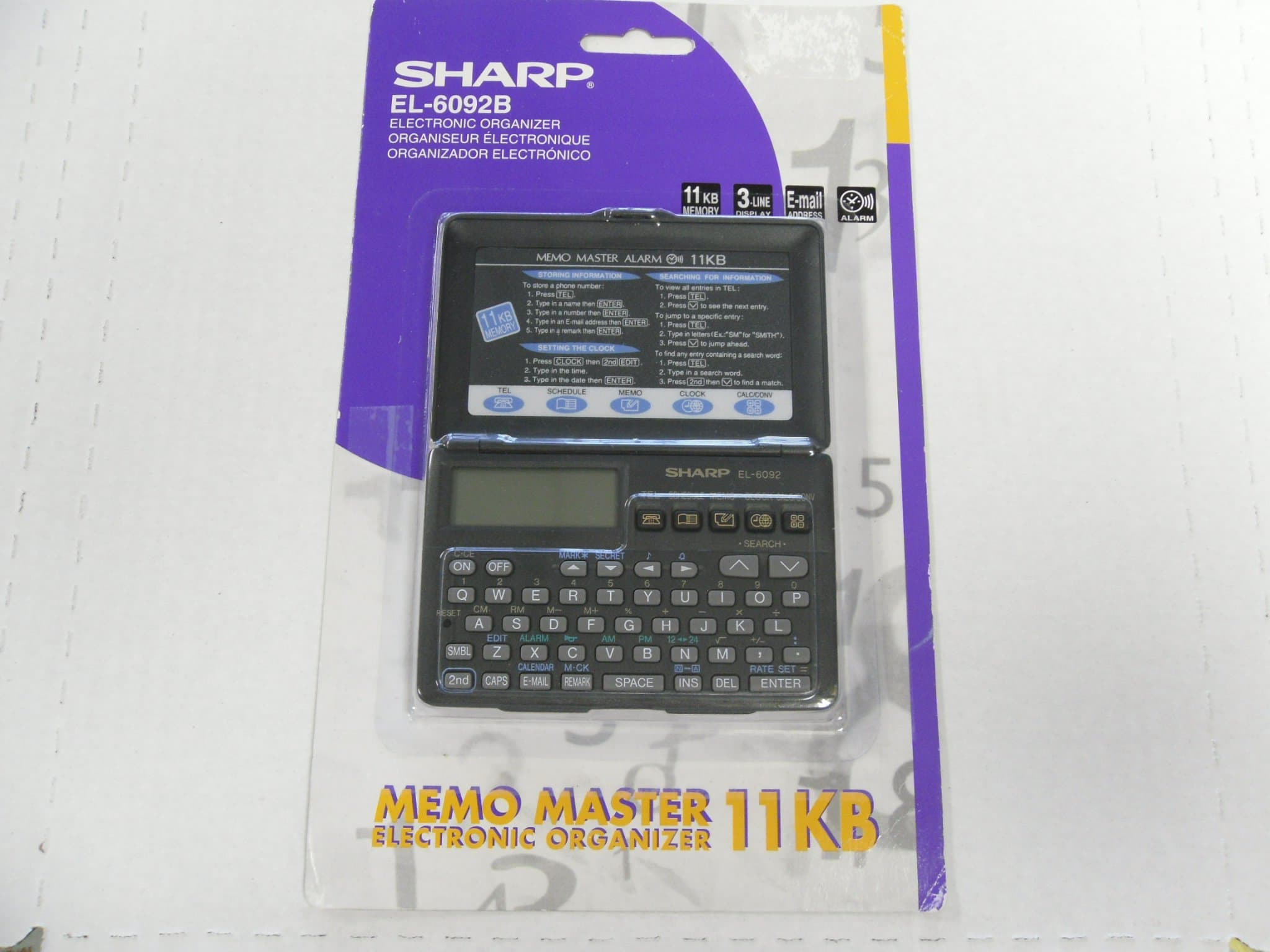Sharp Memo Master EL-6092B