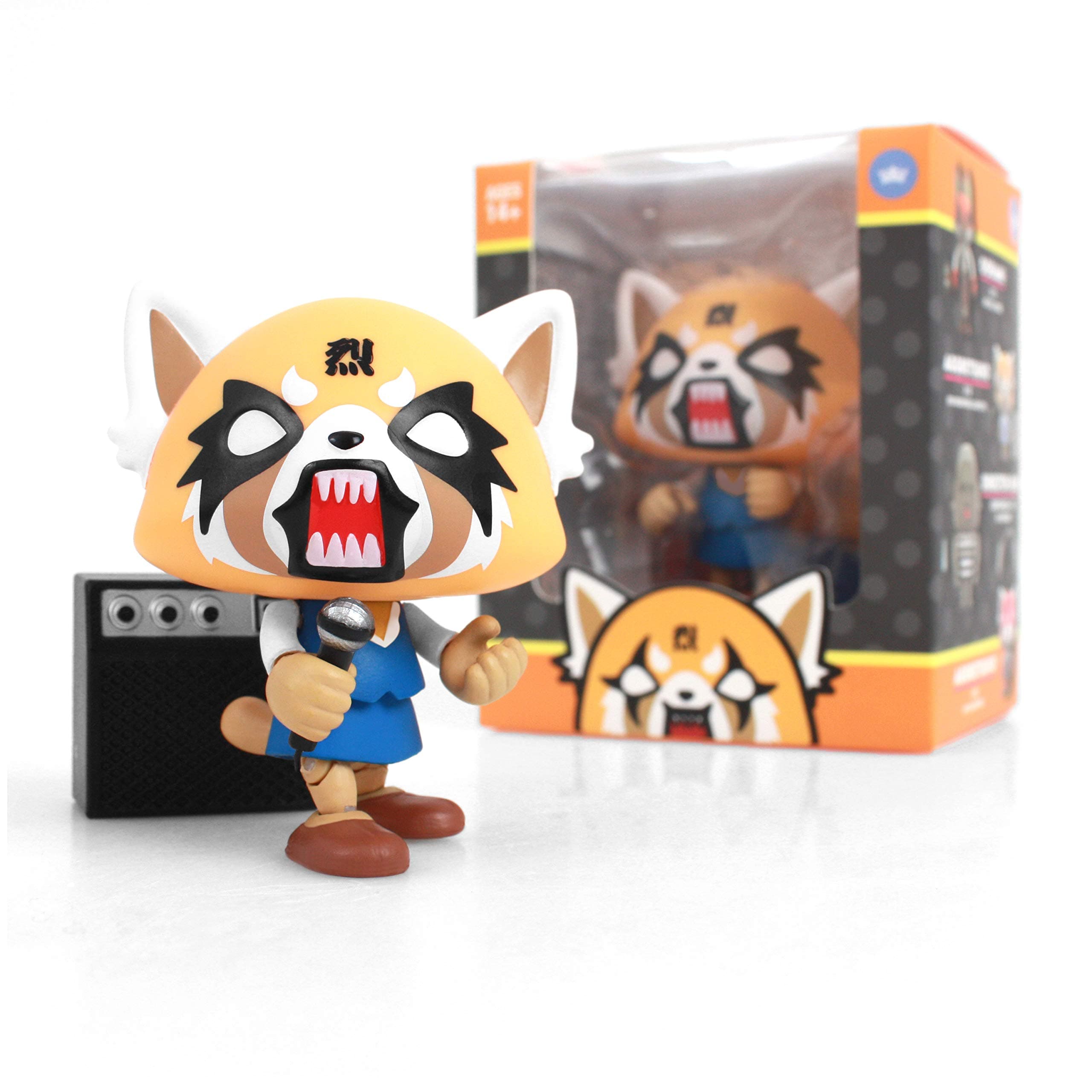 AGGRETSUKO Retsuko Death Metal Wing Eyes Action Vinyl