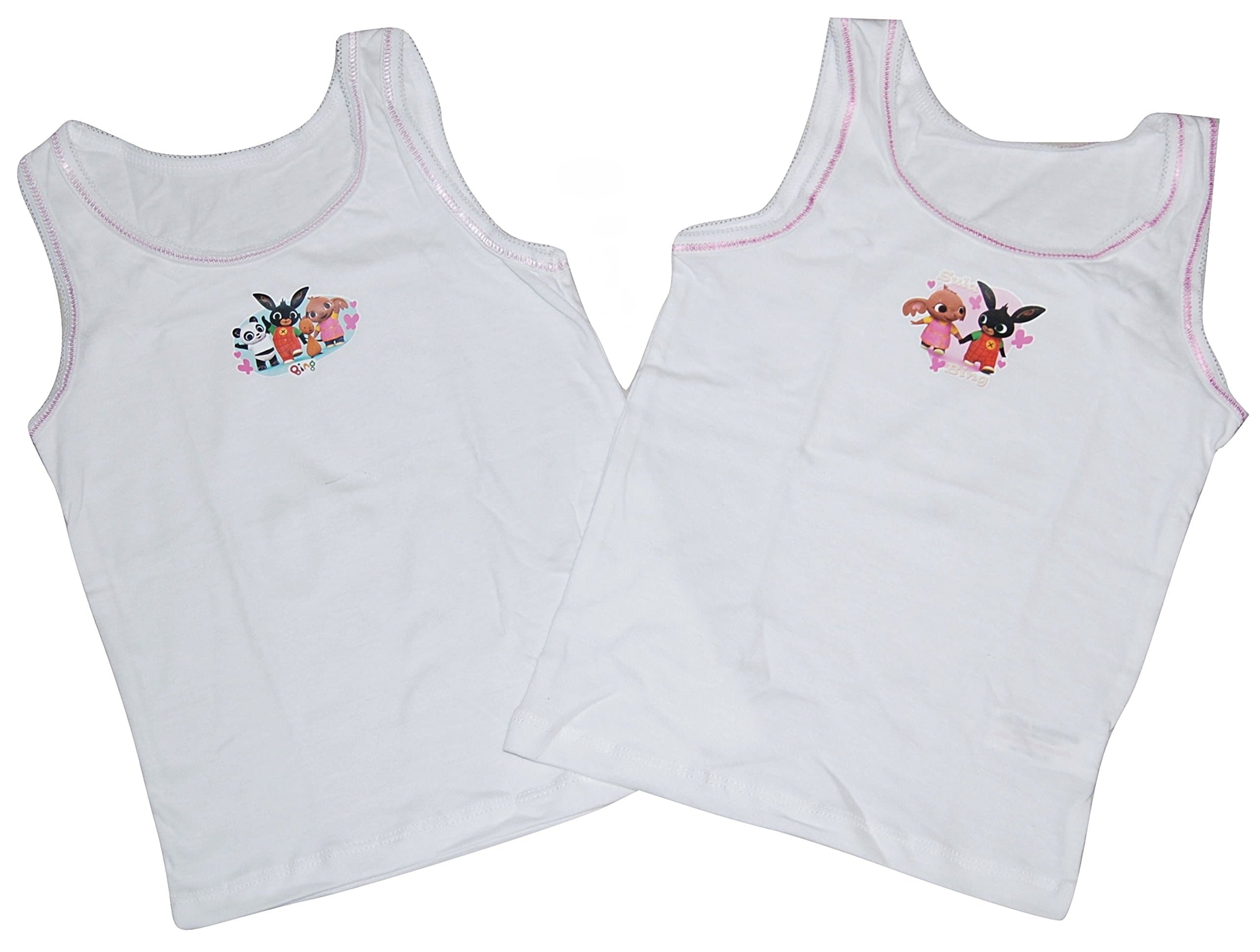 Girls Vests 2 Pack