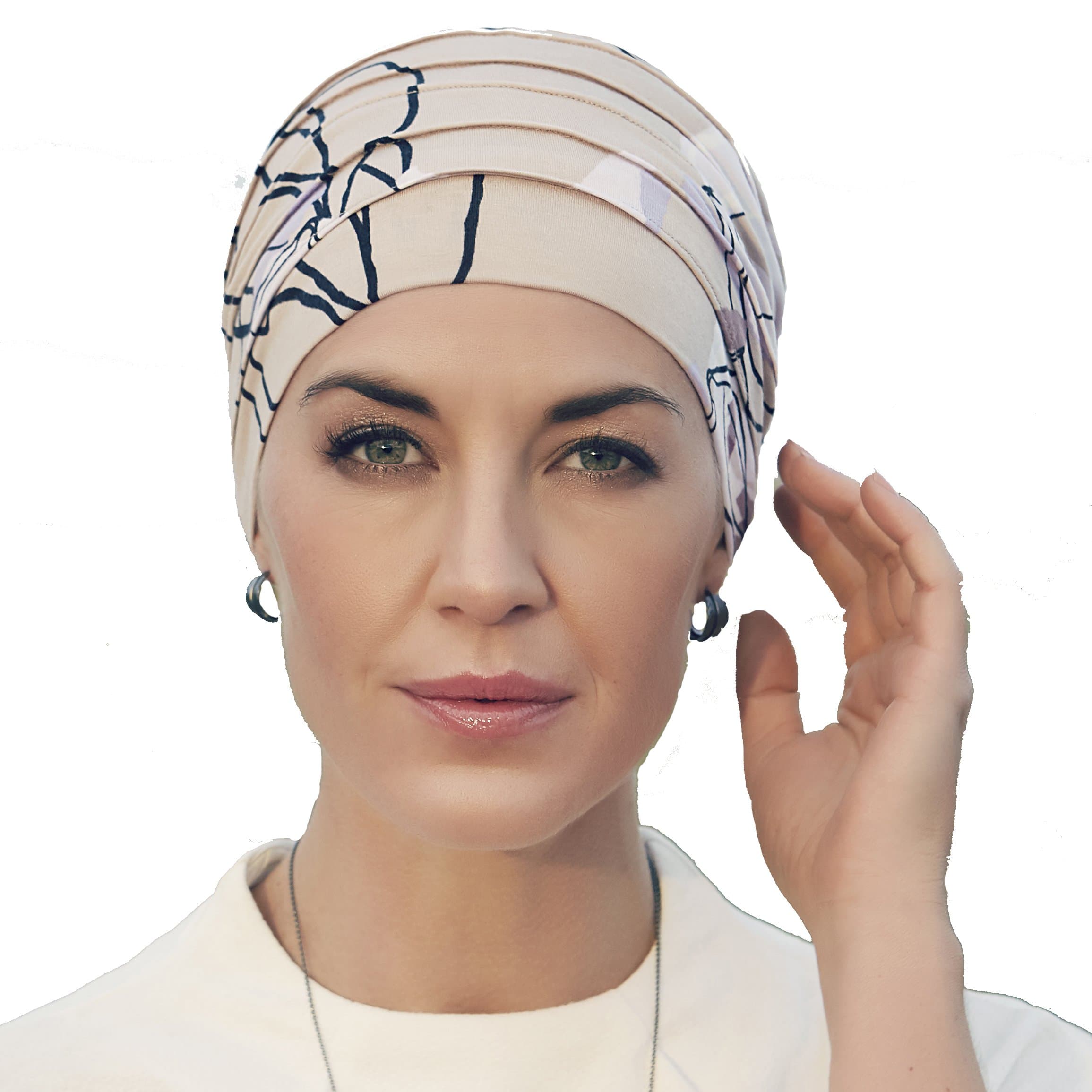 Christine Headwear Chemo Turban - Yoga Kaleidoscope Print