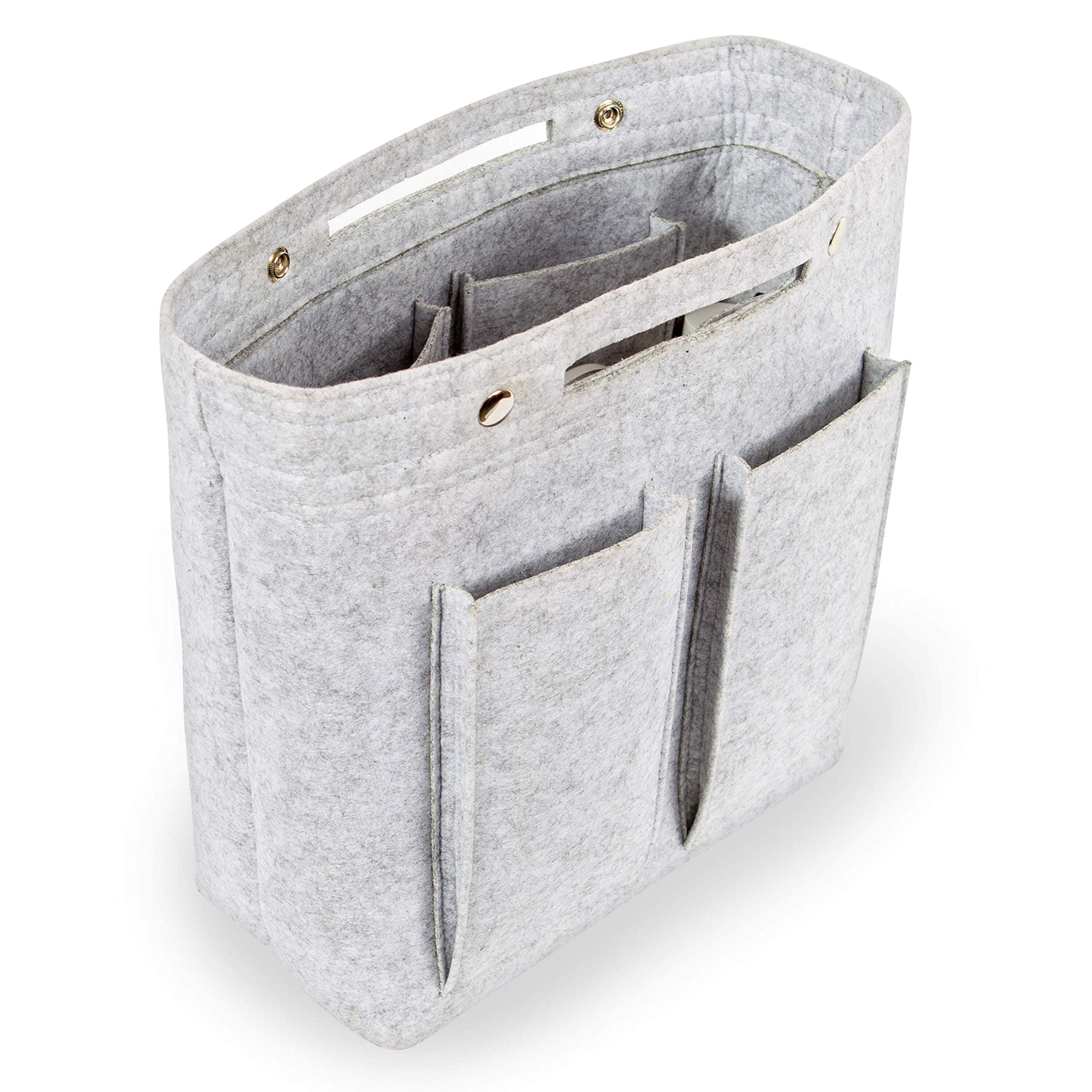 Tall Felt Tote Bag Insert For Women, Purse Organizer Inserts, Felt Insert bag Organizer, Organizer Insert For Tote, Purse Organizer Inserts For Handbags, 12.6" high x 11" long x 4.7" wide