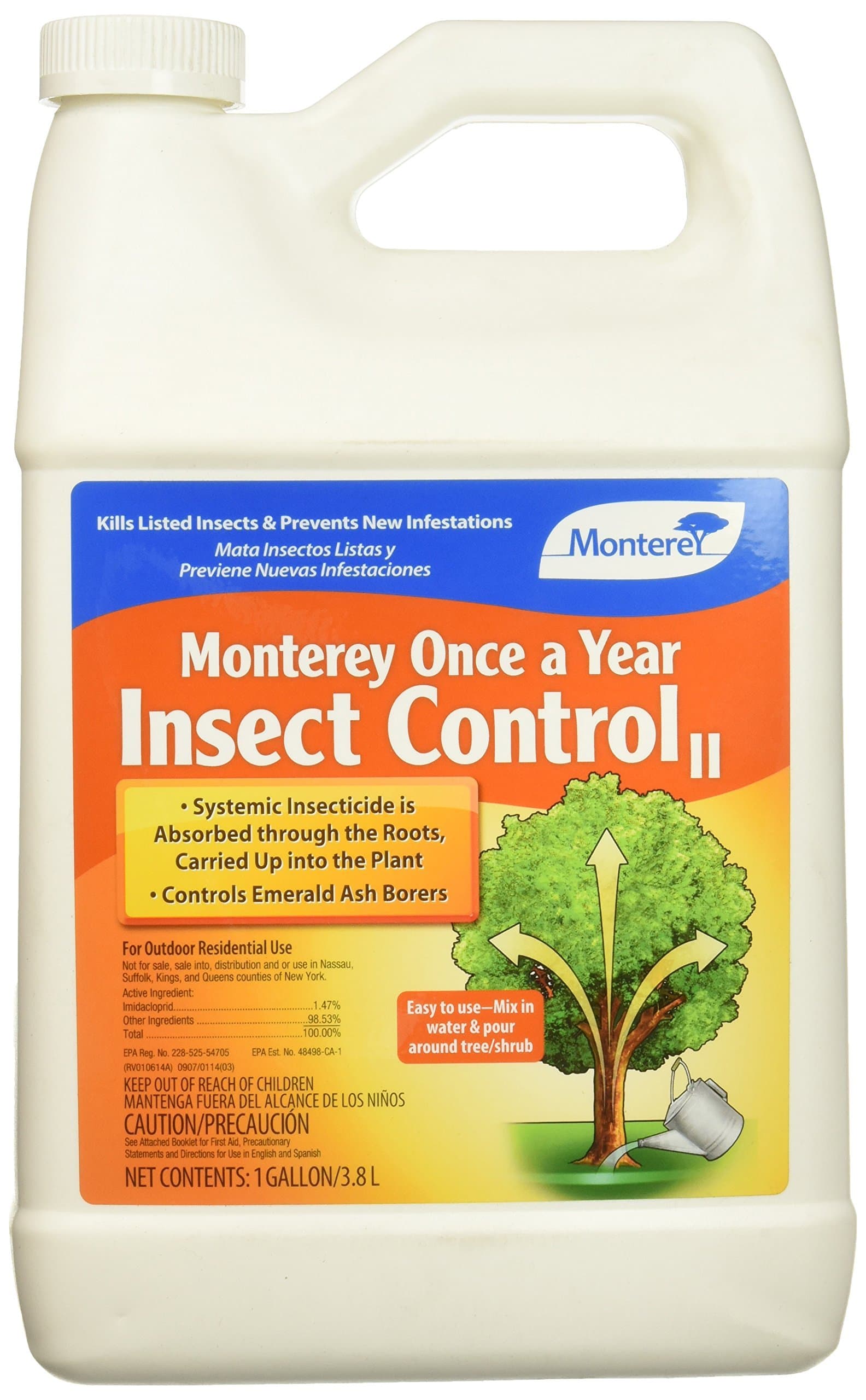 Once A Year Insect Control Systemic Insect Treatment Concentrate, 1gal