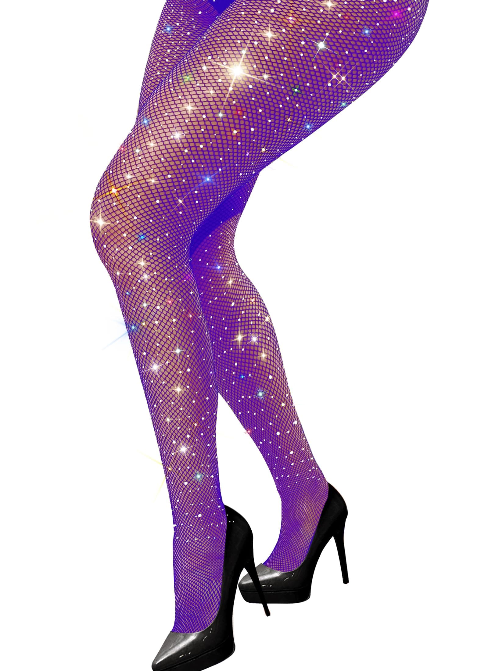 More Sparkly Fishnets Tights Fishnet Stockings Rhinestone Fishnet Tights for Women