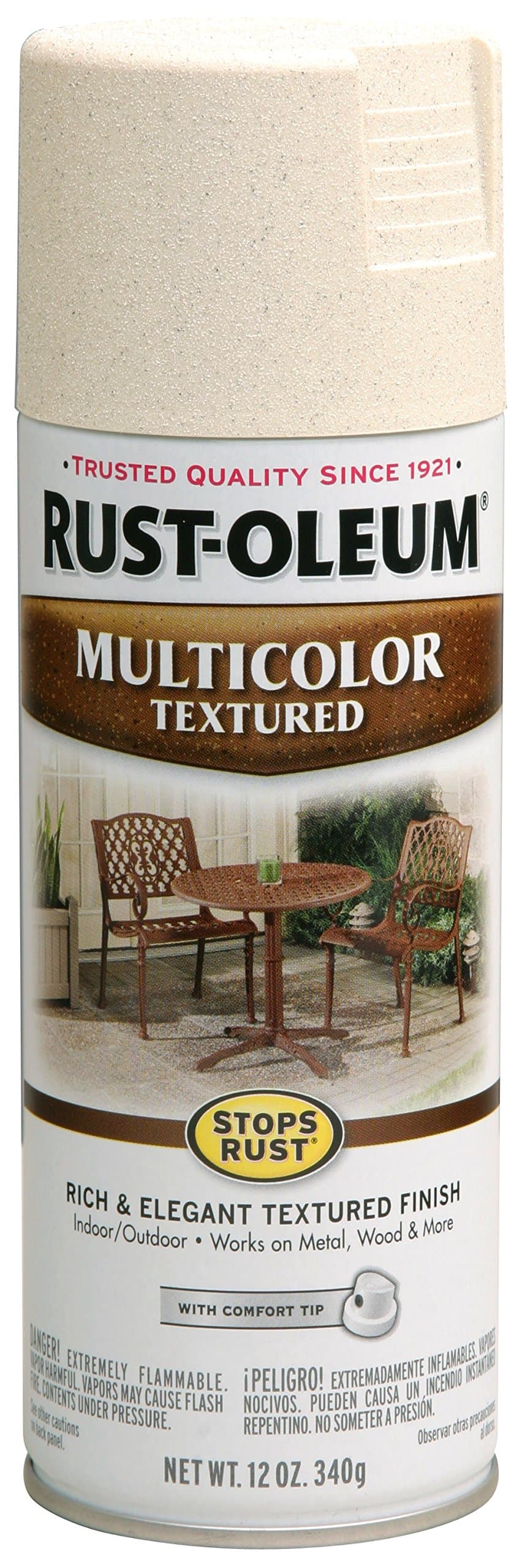 239121 Stops Rust MultiColor Textured Finish Spray Paint (Caribbean Sand, 340 Grams)