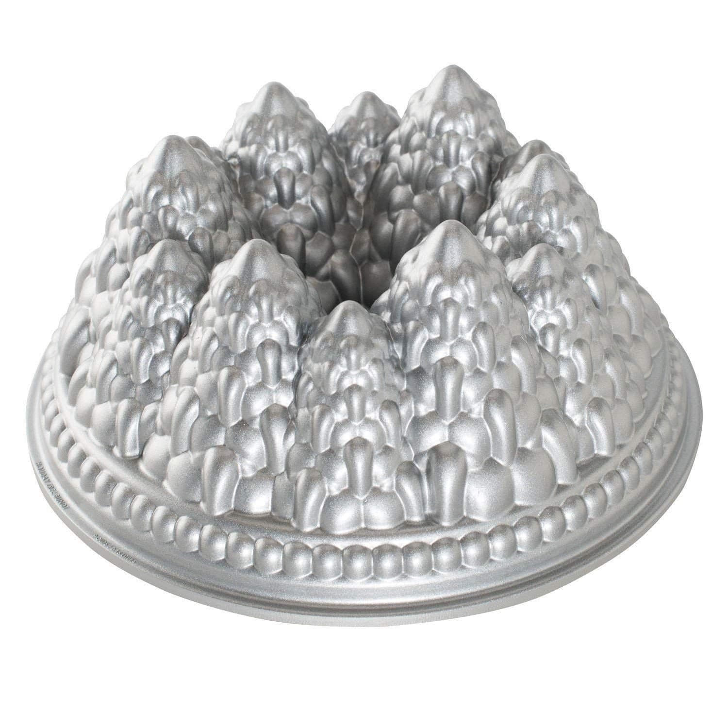 Pine Forest Bundt Pan, Metallic