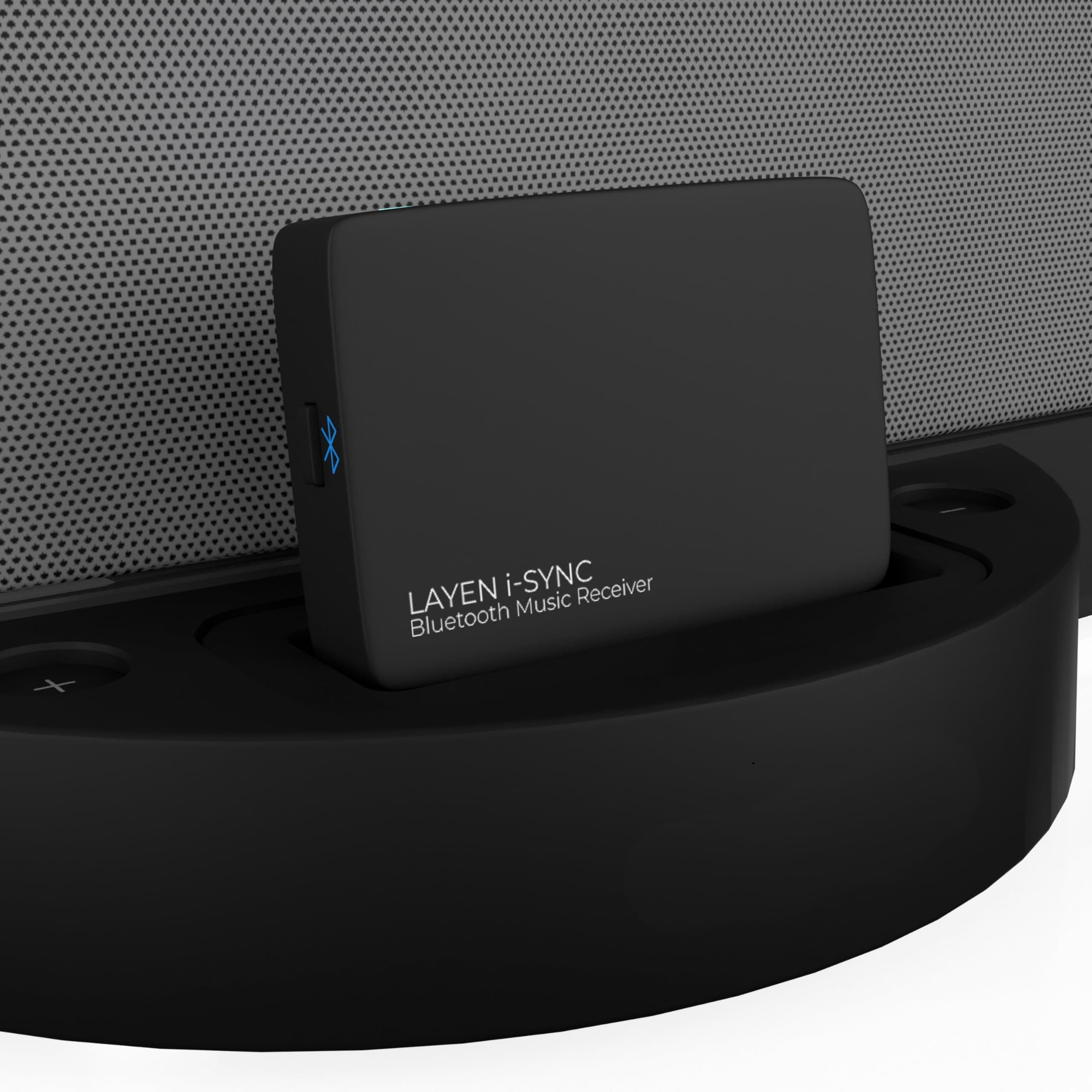 LAYEN i-SYNC | 30 Pin Bluetooth Adapter | Premium Bluetooth 5.3 | Wireless CD Quality Audio for Bose SoundDock and Other 30pin iPod Dock, Docking Stations, Hi-Fi, Stereo and Speakers.