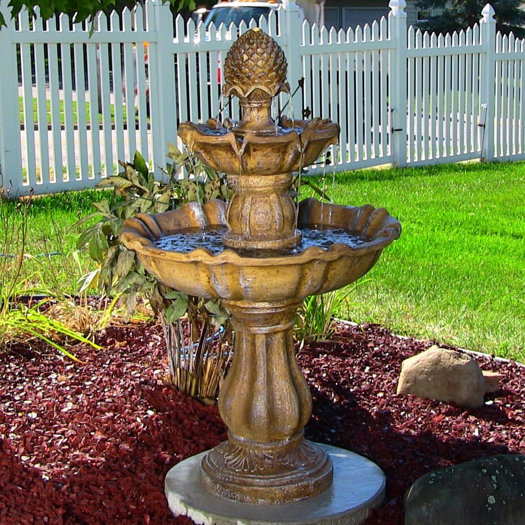 Classic Two Tier Garden Fountain