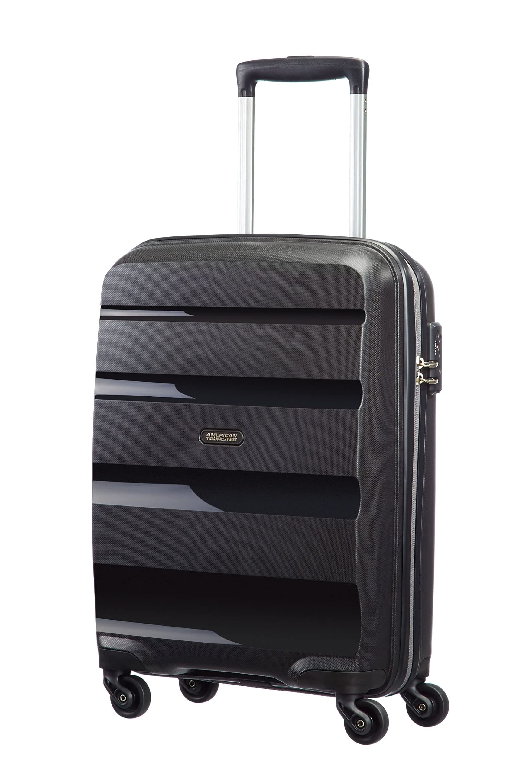 American Tourister Bon AIR - Spinner S, Hand Luggage, 55 cm, 31.5L, Black (Black)
