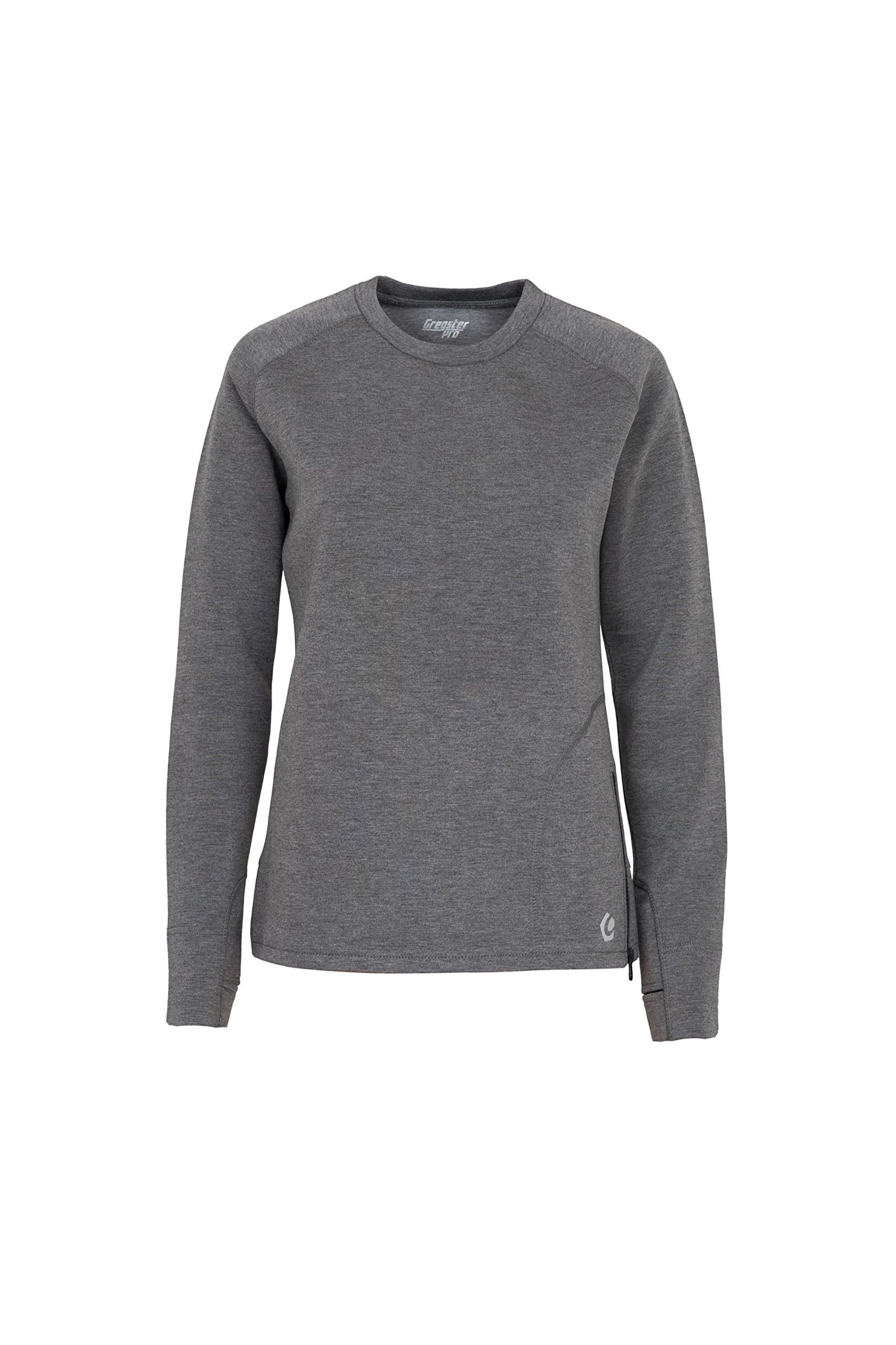 Gregster Pro Round Neck Sports Sweatshirt – Long Sleeve Outdoor Shirt – Perfect for Cycling, Running, Hiking