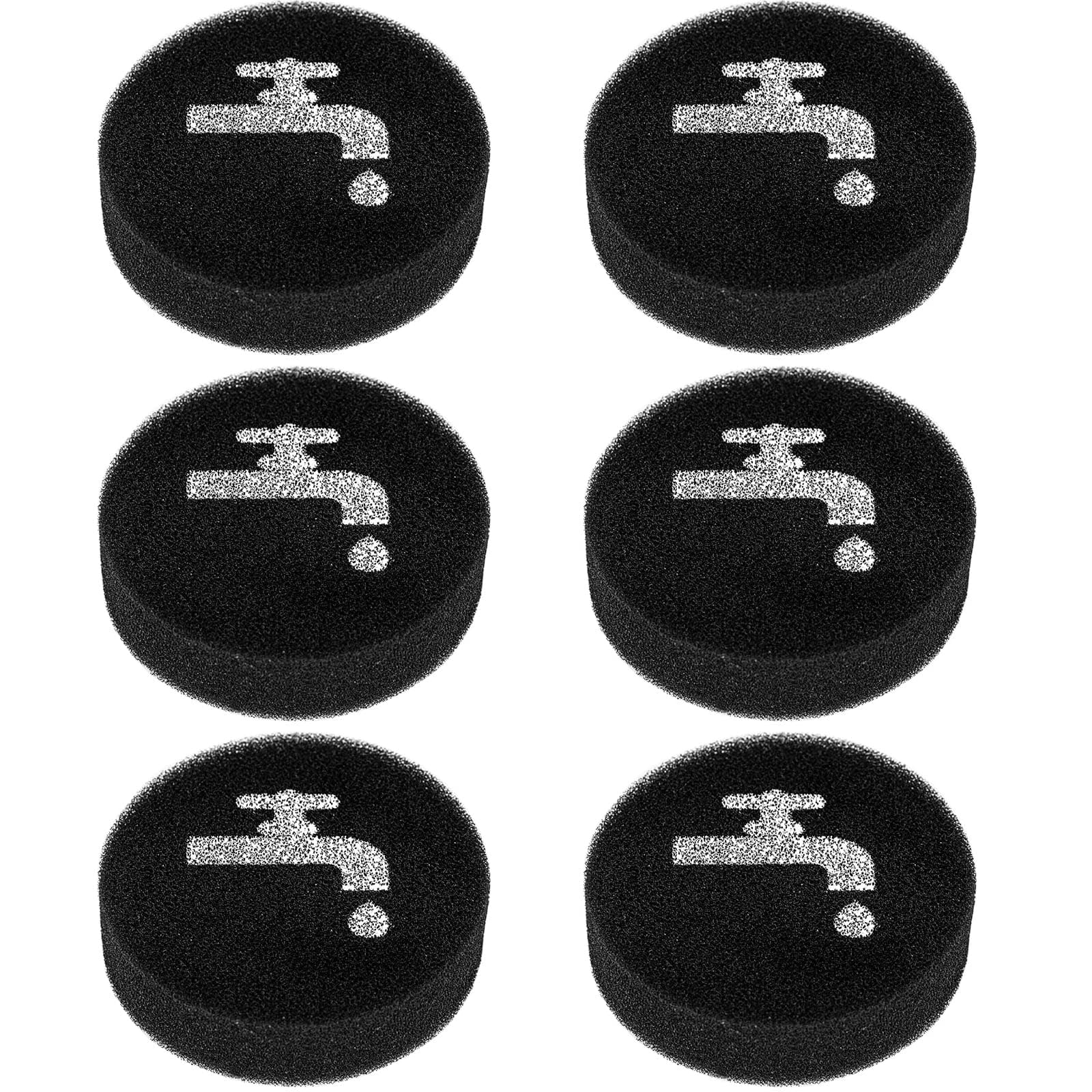 Sponge Filter Replacement Compatible with BLACK+DECKER POWERSERIES+ 16V / 20V Cordless Stick Vacuum Models BHFEA420J, BHFEA520J, BHFEA18D1, Replace Part BHFEAF1, 6 Pack