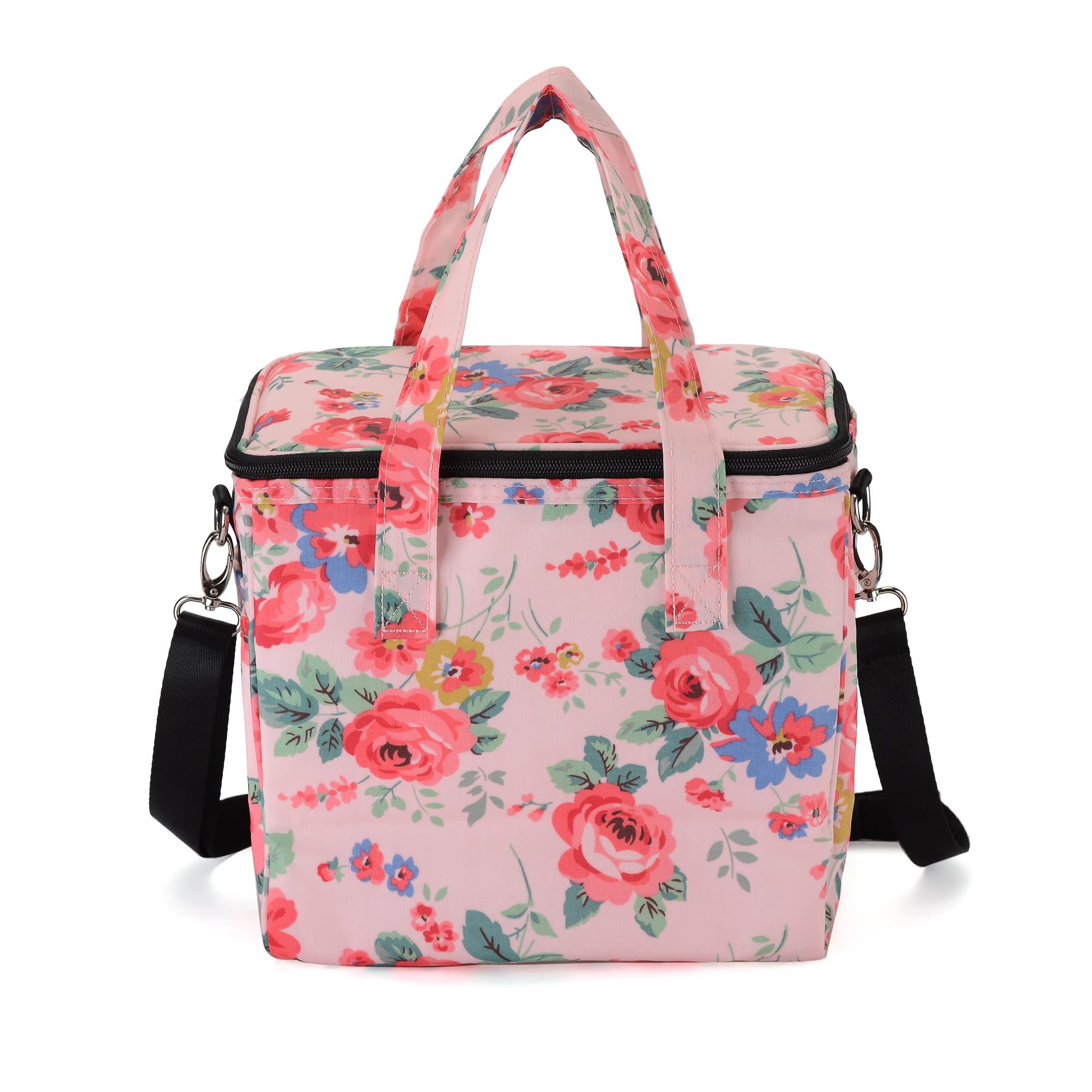 MELROSE Women Fashion Ultra Light Lunch Box Lunch Bag (Lady Pink)