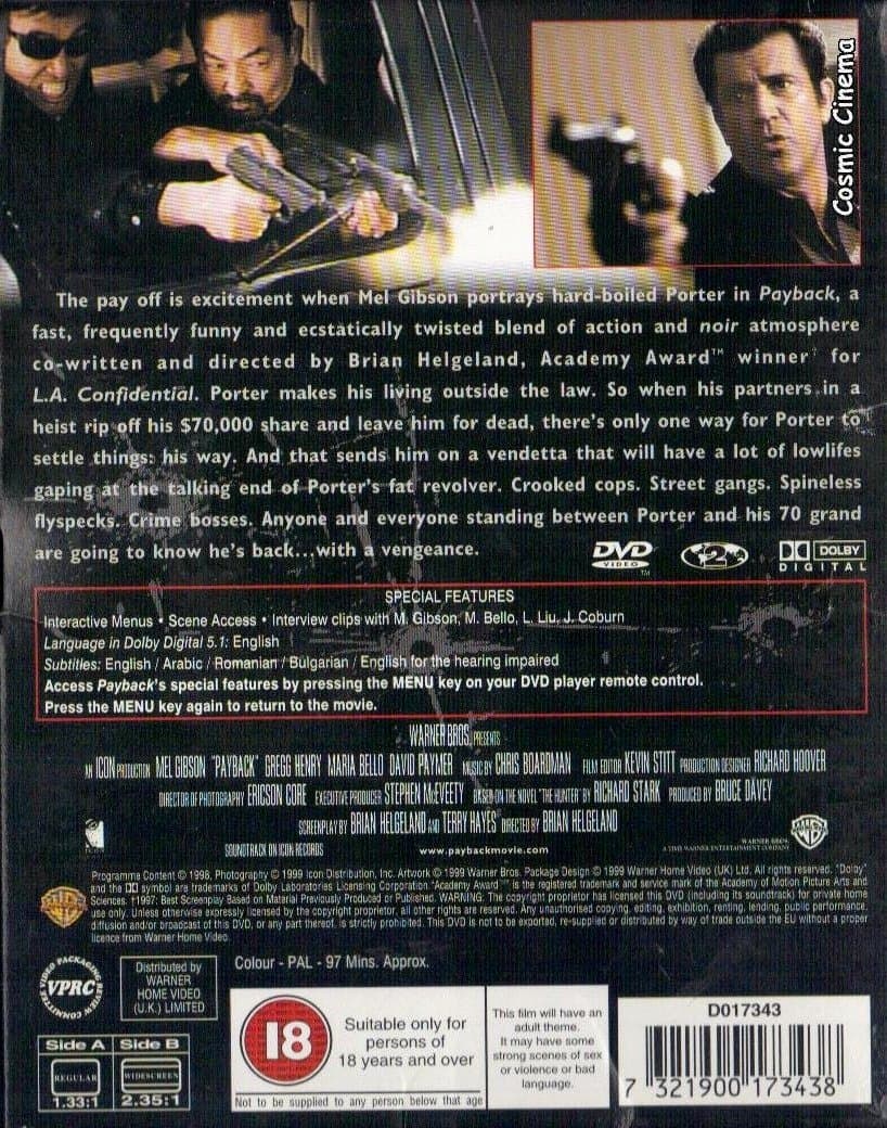 Payback [1999] [DVD]