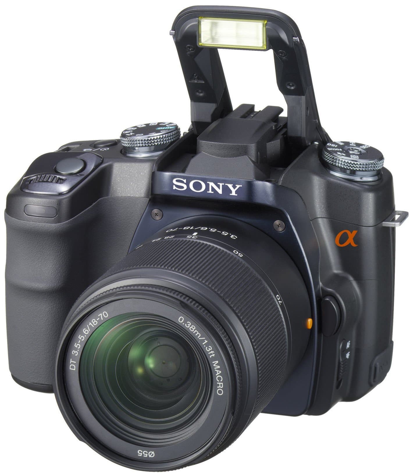 Sony Alpha DSLR-A100K Camera with 18-70mm f/3.5-5.6 Lens