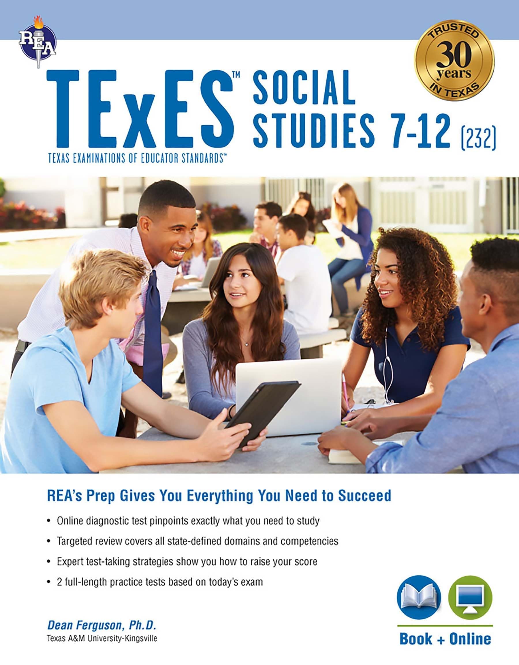TExES Social Studies 7-12 (232) Study Guide 2025-2026 (TExES Teacher Certification Test Prep)