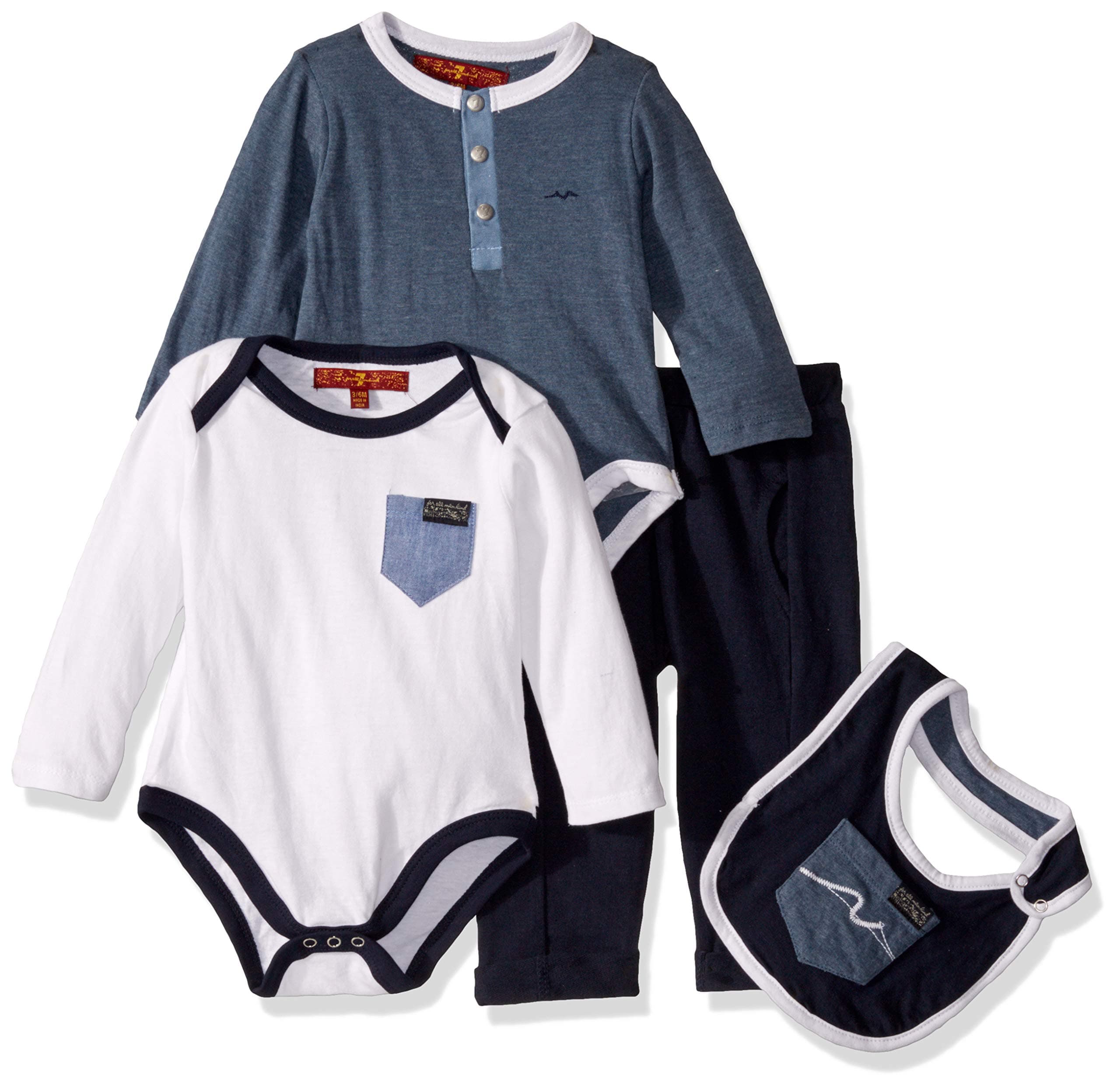 7 For All Mankind Baby Boys' Pants Set