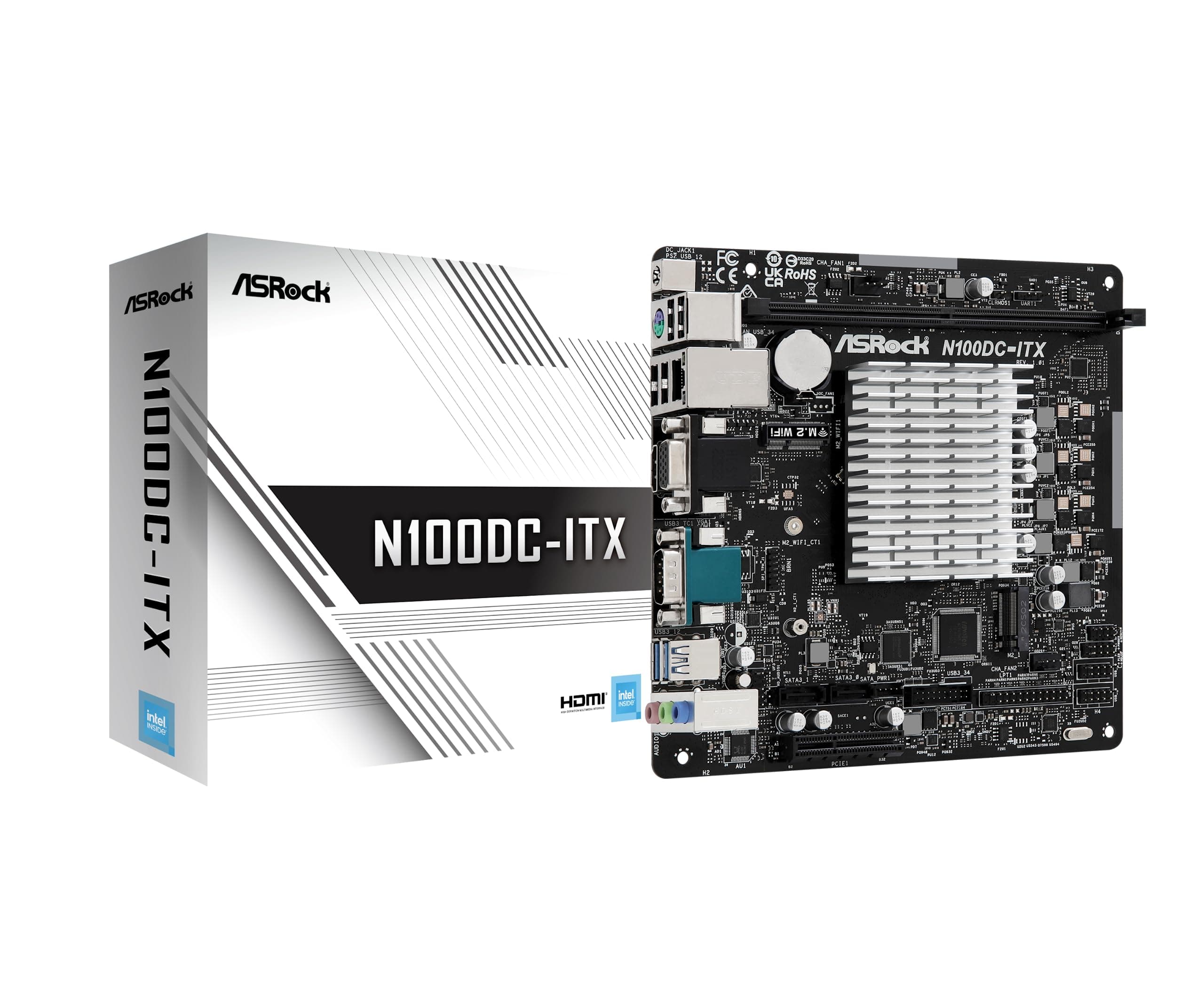 ASROCK N100DC-ITX Intel Q-Core N100