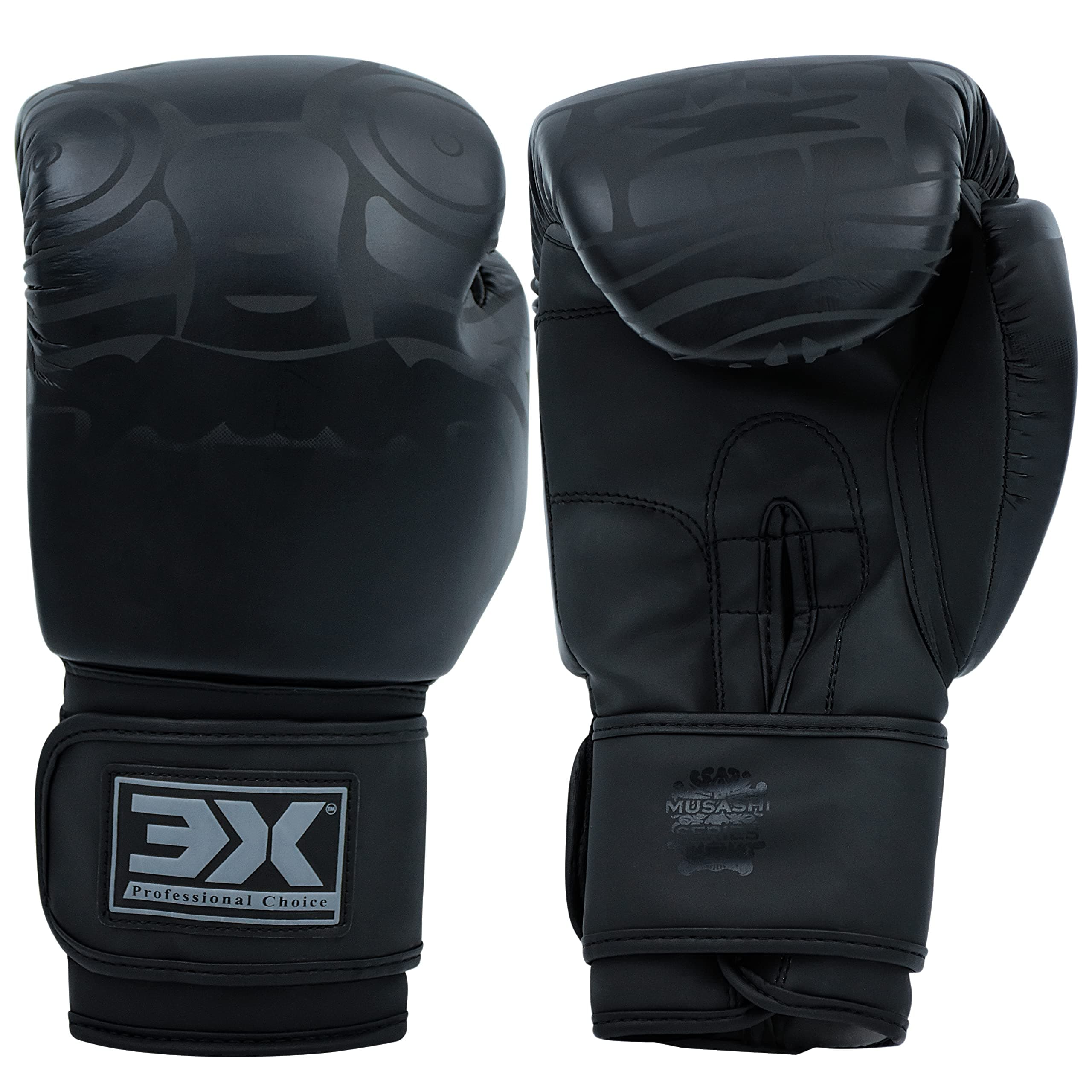 3X Sports Boxing Gloves Professional for Sparring Muay Thai Pro Training,Martial Arts,Kickboxing MMA, Sparring,Muay Thai Training Workout,Great for Speed Ball & Focus Pads Punching 8 10 12 14 16 Oz