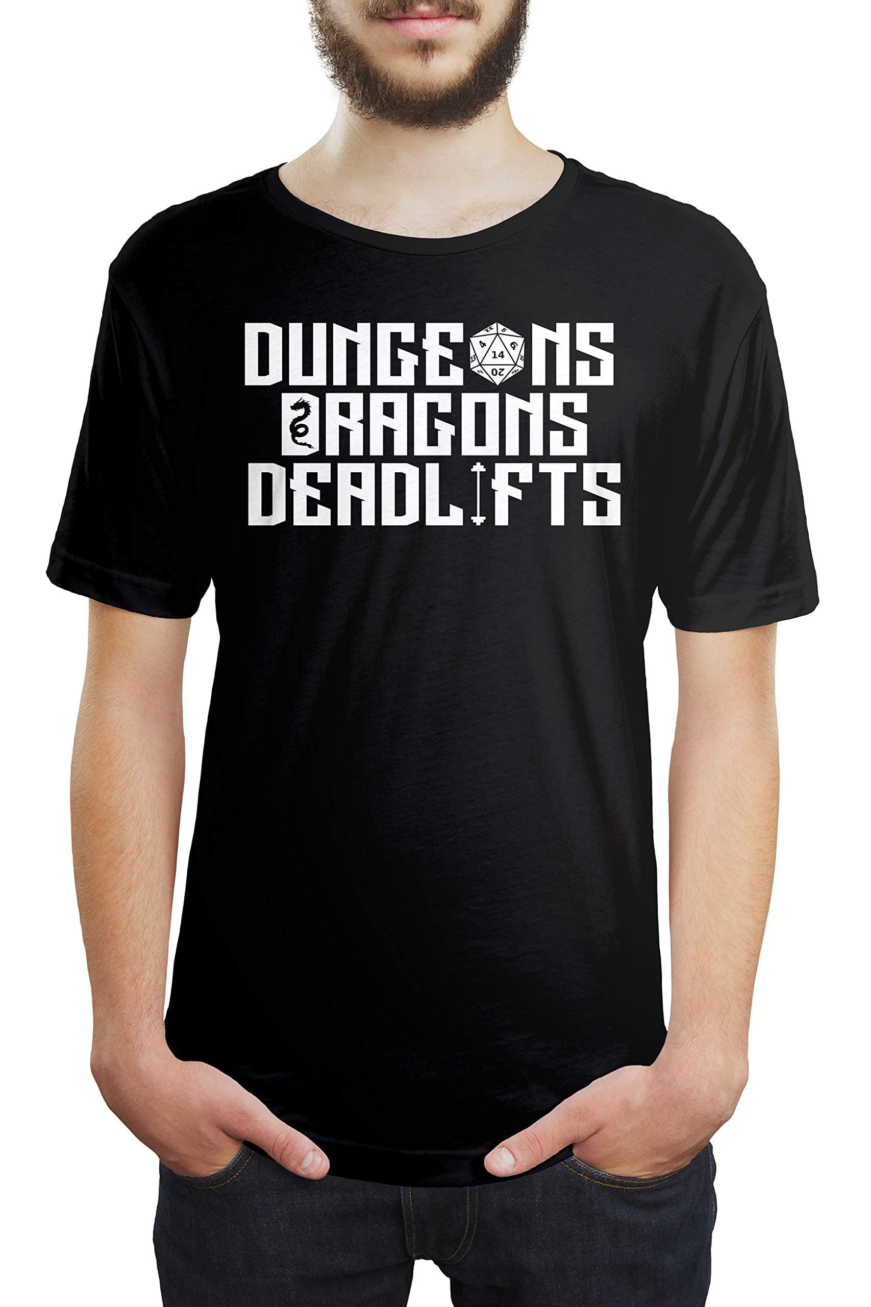 Dungeons Dragons Deadlifts Unisex T Shirt Tee Shirts