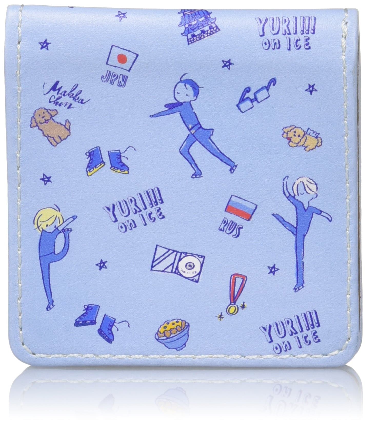 Playful Mind Company Yuri!!! On ICE design B coin case