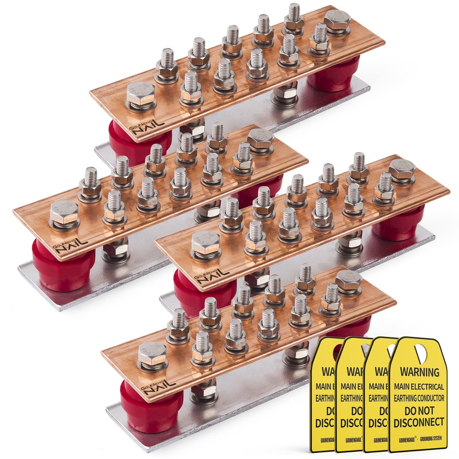 10TP copper ground bar