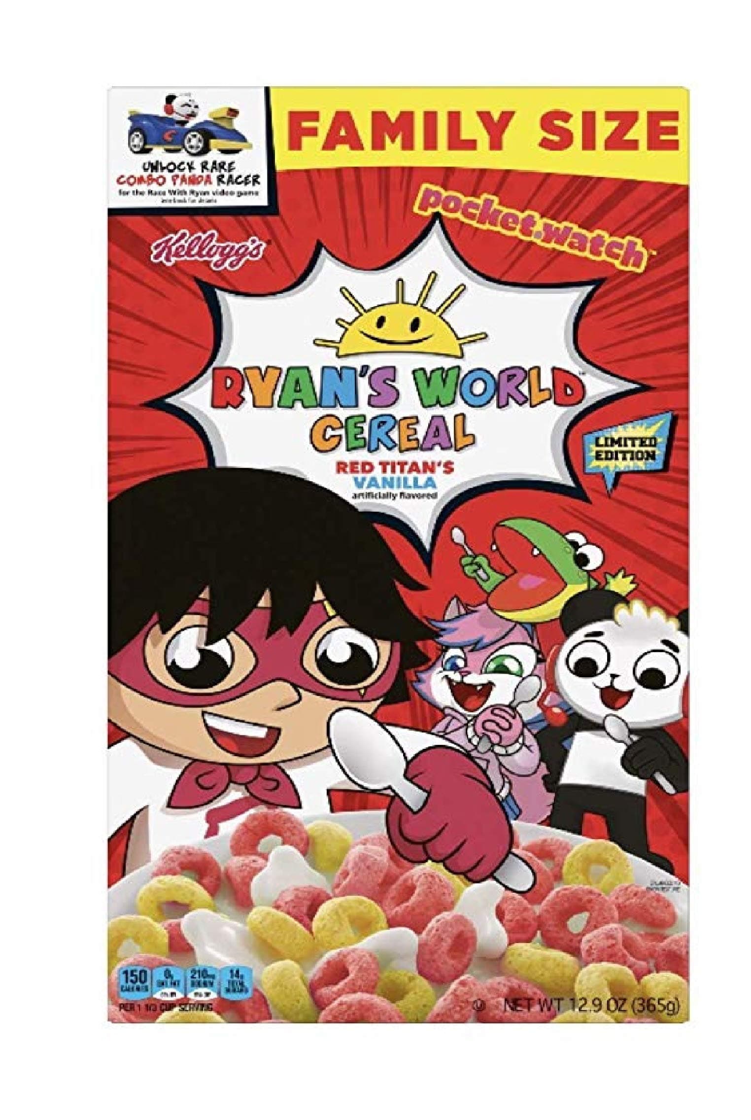 Ryan's World Cereal Ryans World Cereal Limited Edition (12.9 Oz)
