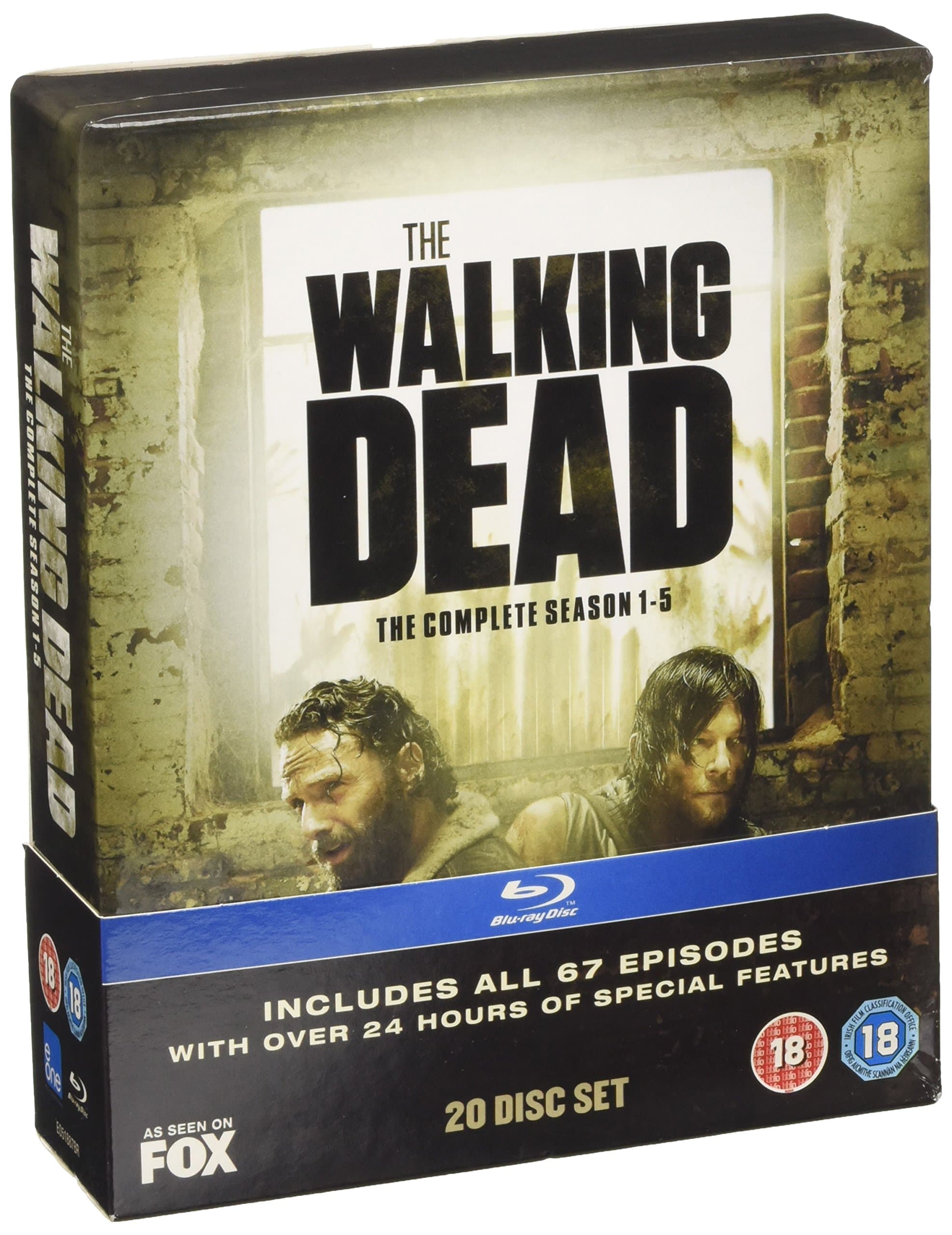 The Walking Dead - Season 1-5 [Blu-ray] [2015]