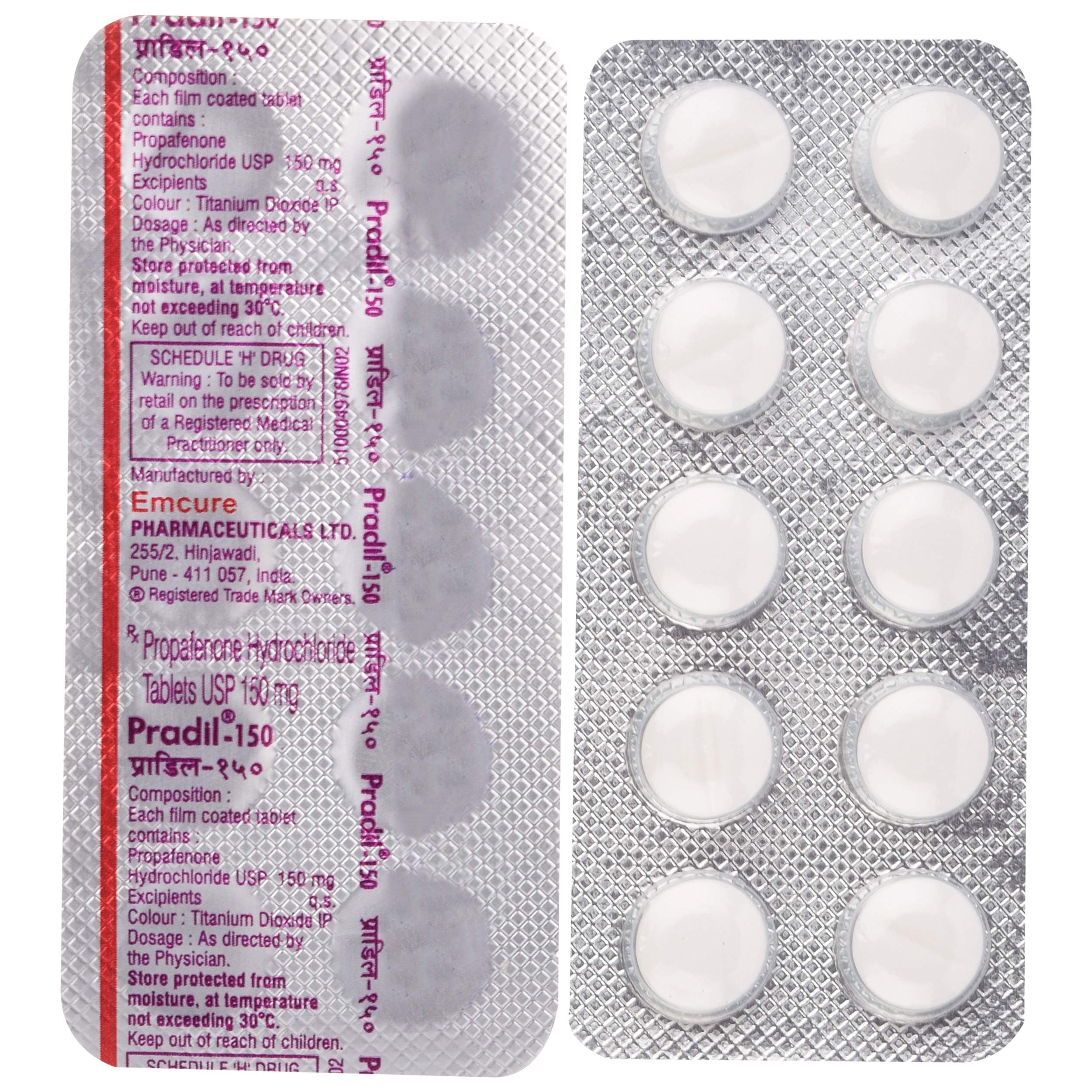 Pradil-150 - Strip of 10 Tablets
