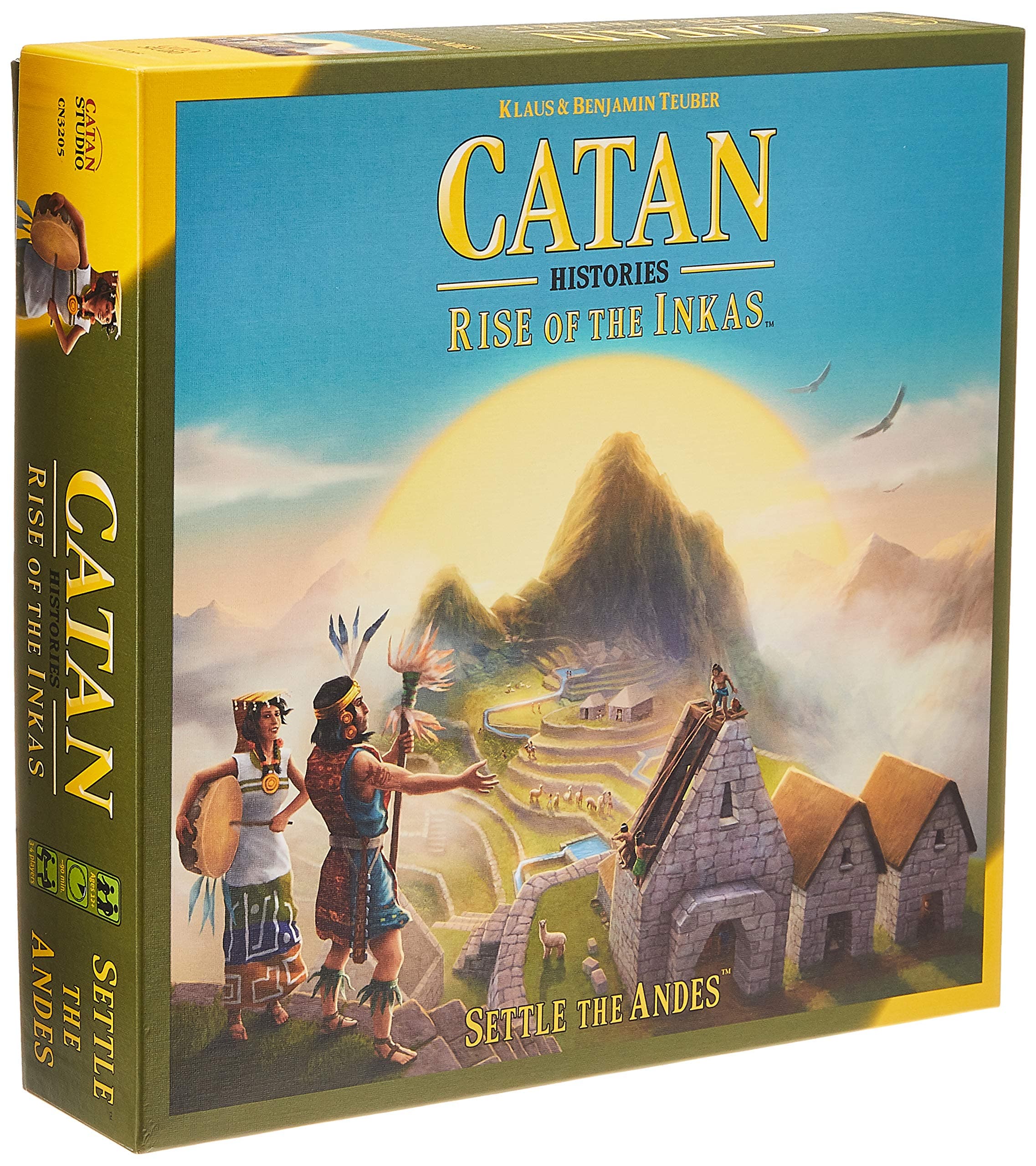 Catan Rise of the Inkas | Board Game | Ages 12+ | 3-4 Players | 90 Minutes Minutes Playing Time