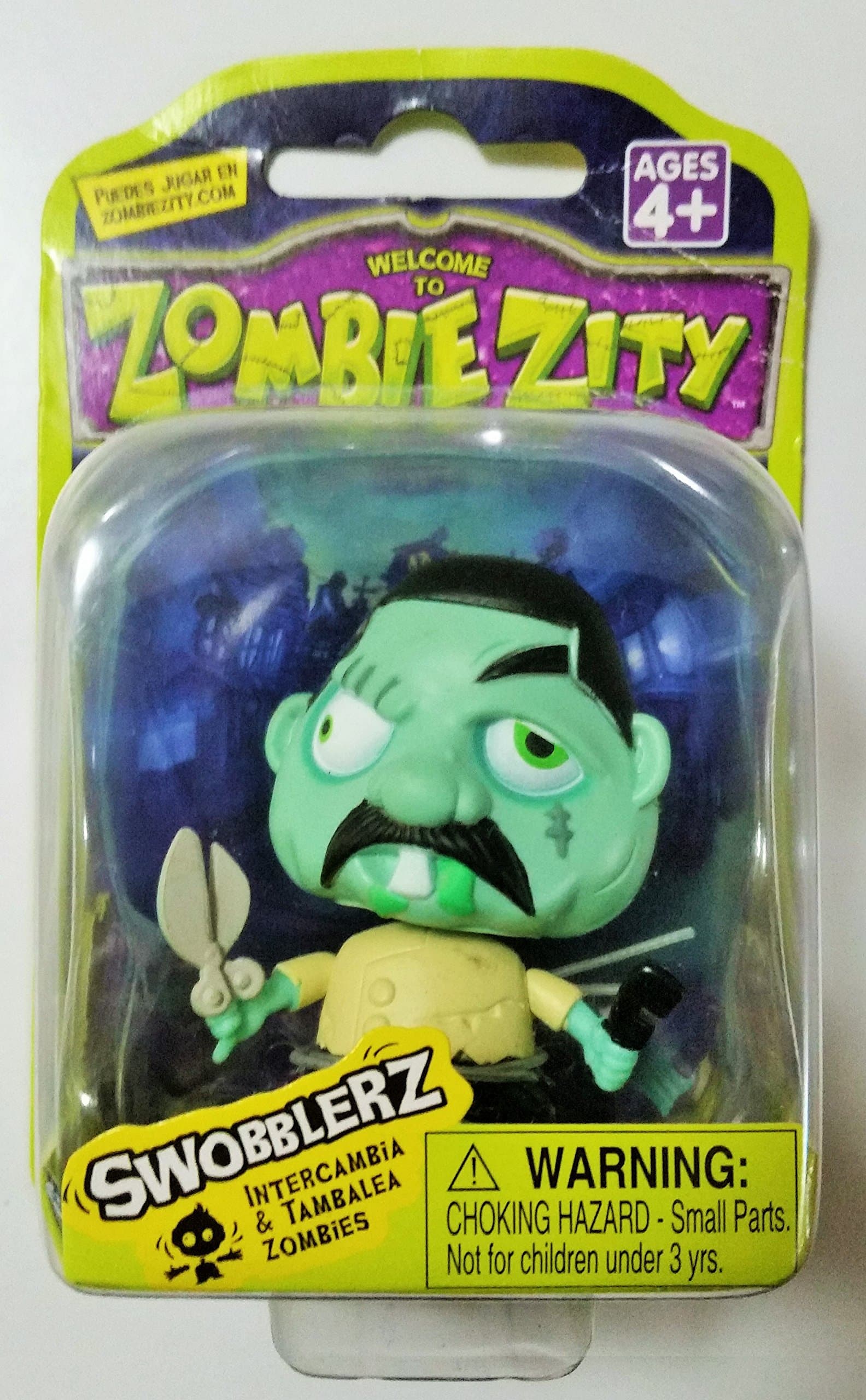 Zombie Zity ROCKY SNIPS Barbero Swobblerz