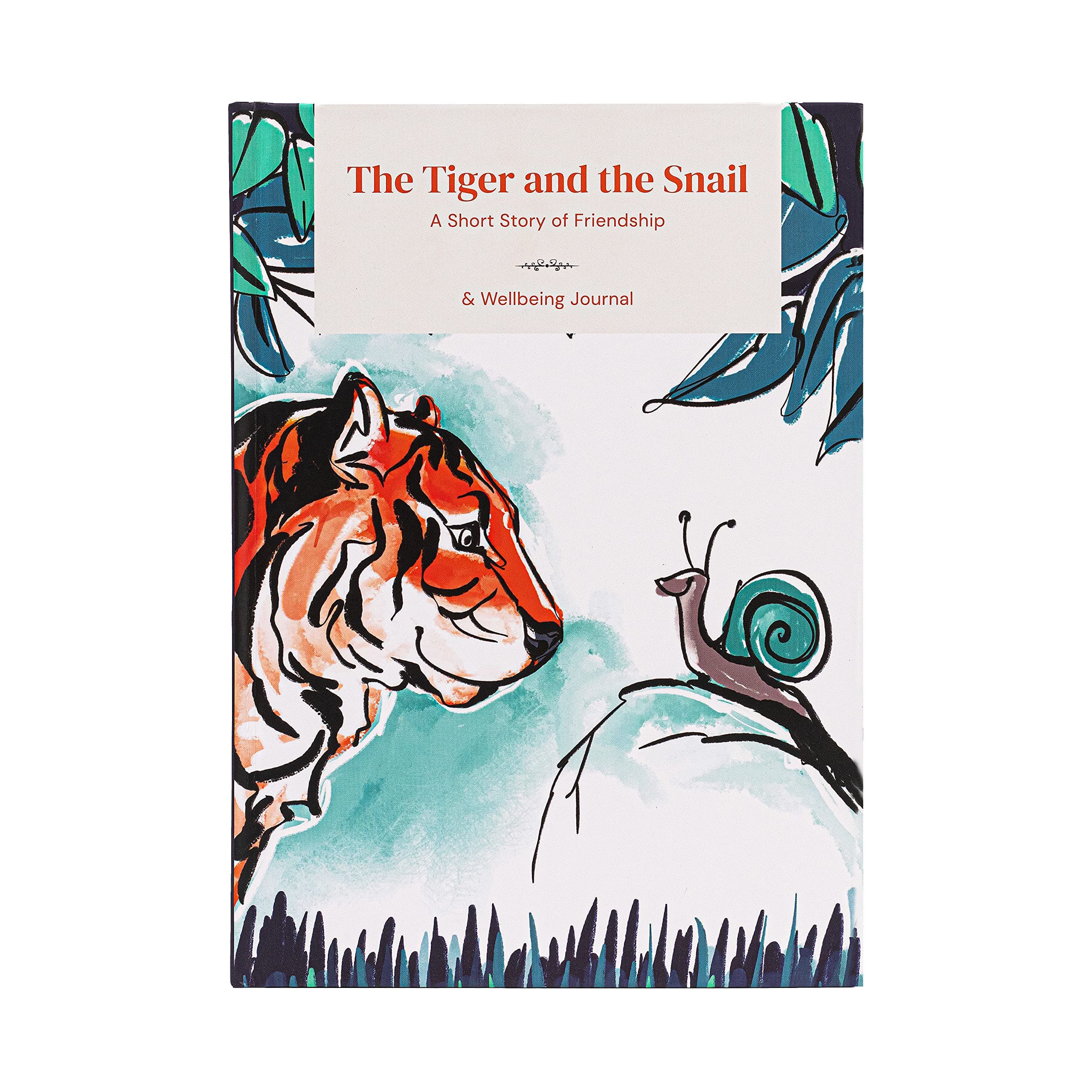 The Little Calm and Happy CompanyTiger and the Snail Wellness Journal for Women – 6 Month Daily Wellbeing Book for Gratitude, Calm and Positive Thinking with Guided Creative Prompts and Exercises
