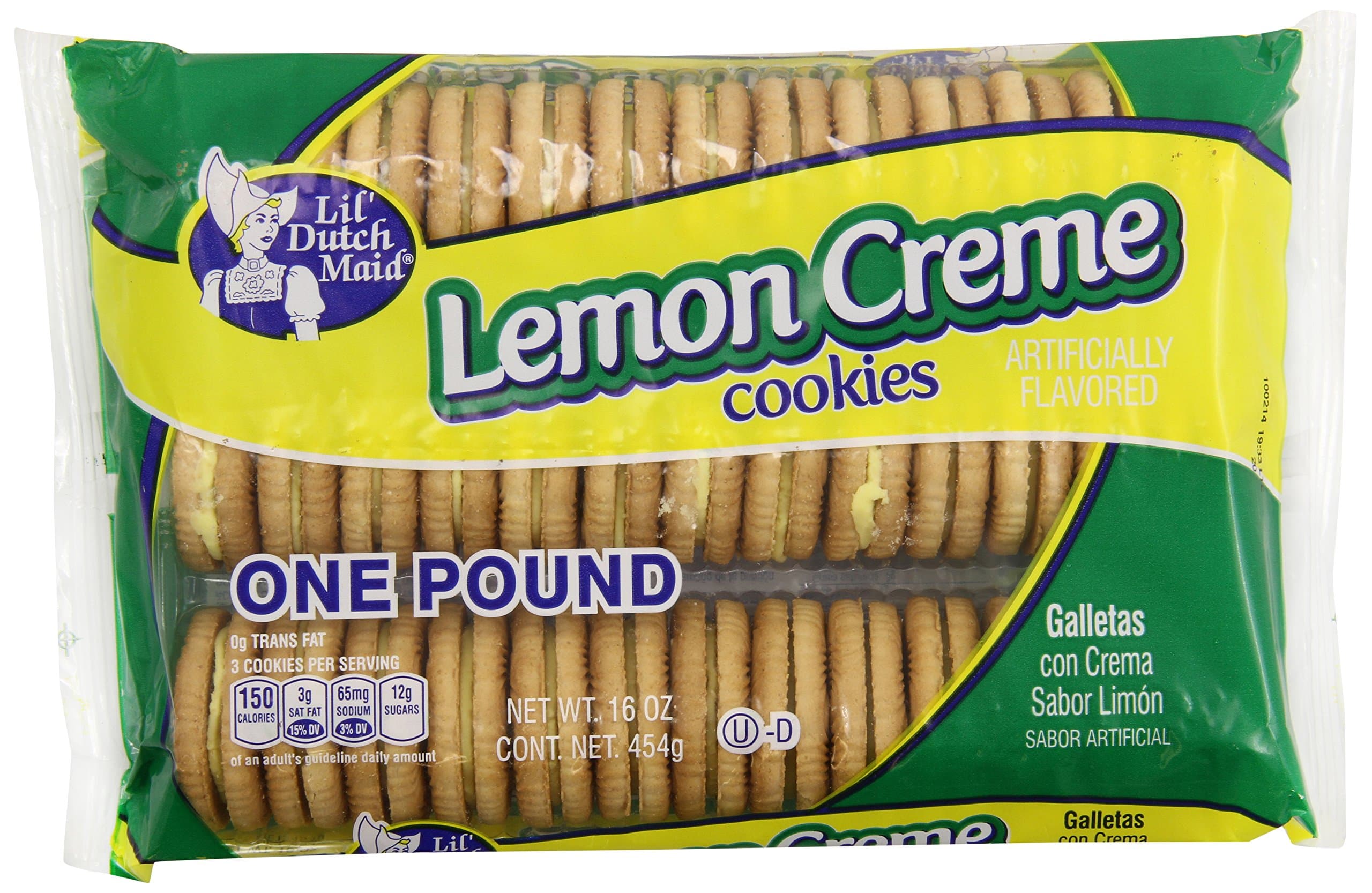 Lemon Crème Cookies, 16 Ounce