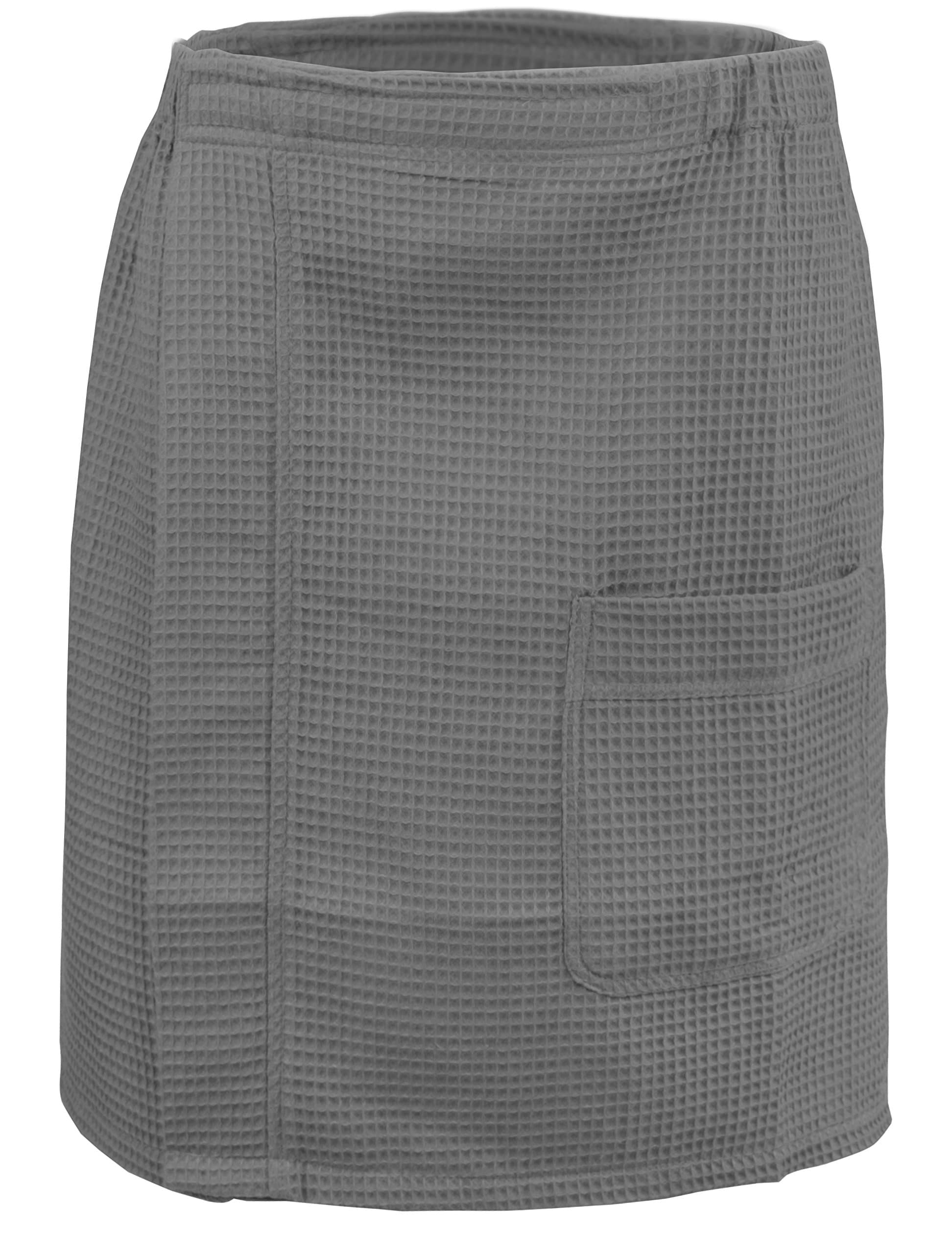 Leisureland Men's Sauna Waffle Wrap, Perfect as Gym, Spa, Bath, and Shower Towel Wrap