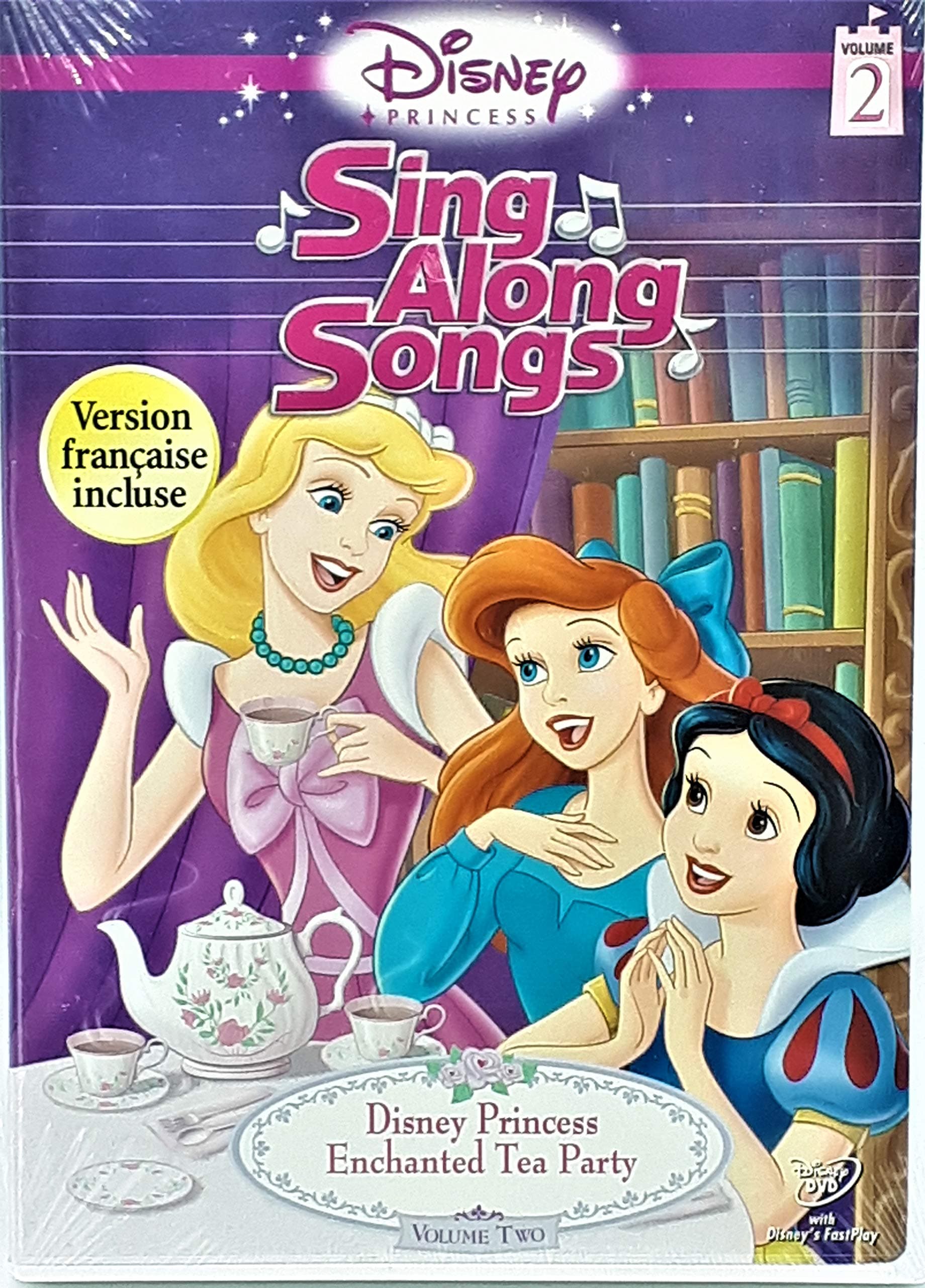 - Disney Princess Sing Along Songs, Vol. 2 - Enchanted Tea Party