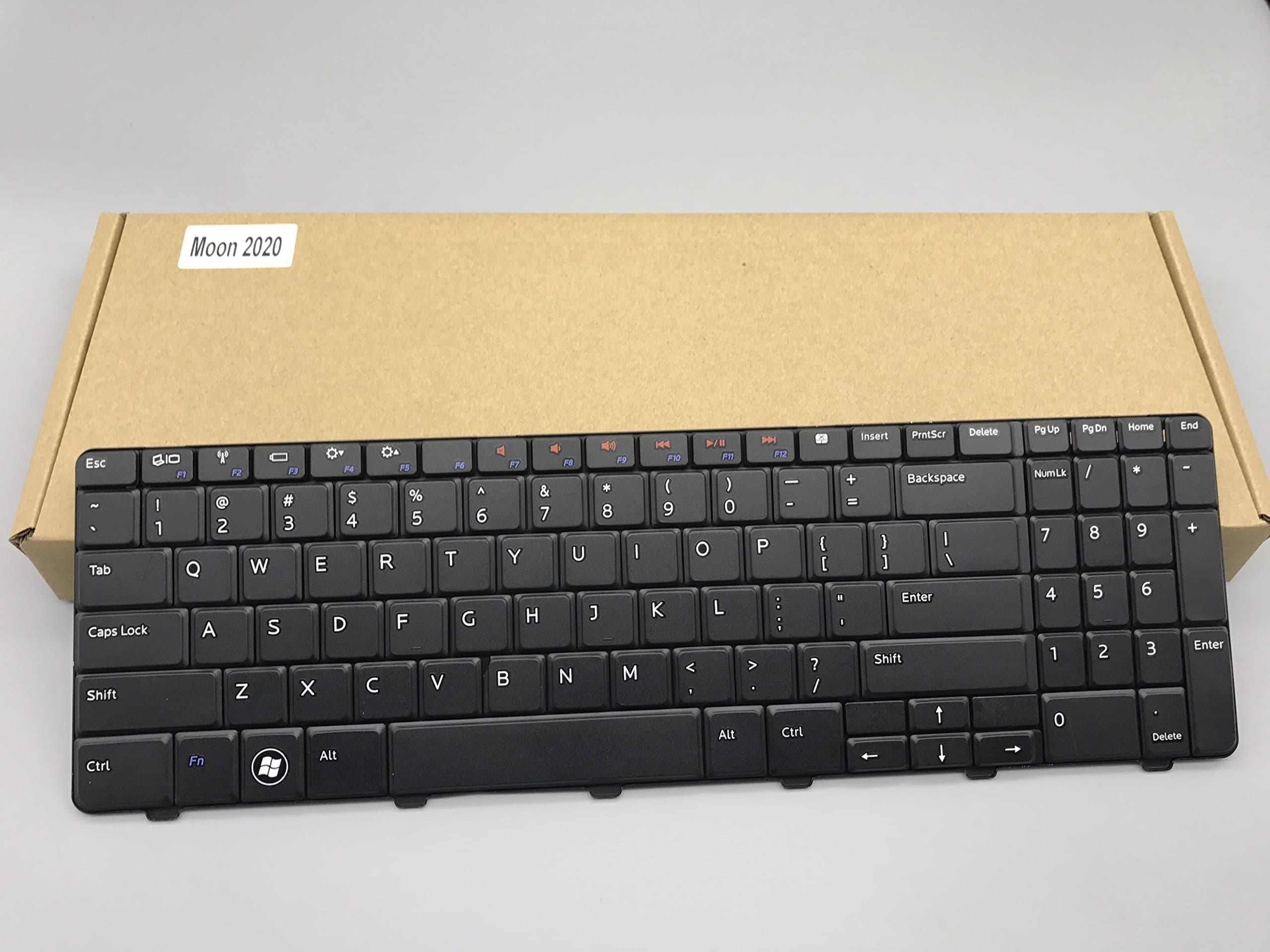 New Laptop Keyboard for Dell Inspiron N5010 M5010 M501R Series Black US Layout, Compatible with Part# 09GT99 NSK-DRASW 96DJT 096DJT (Note:The Part# May be Different)