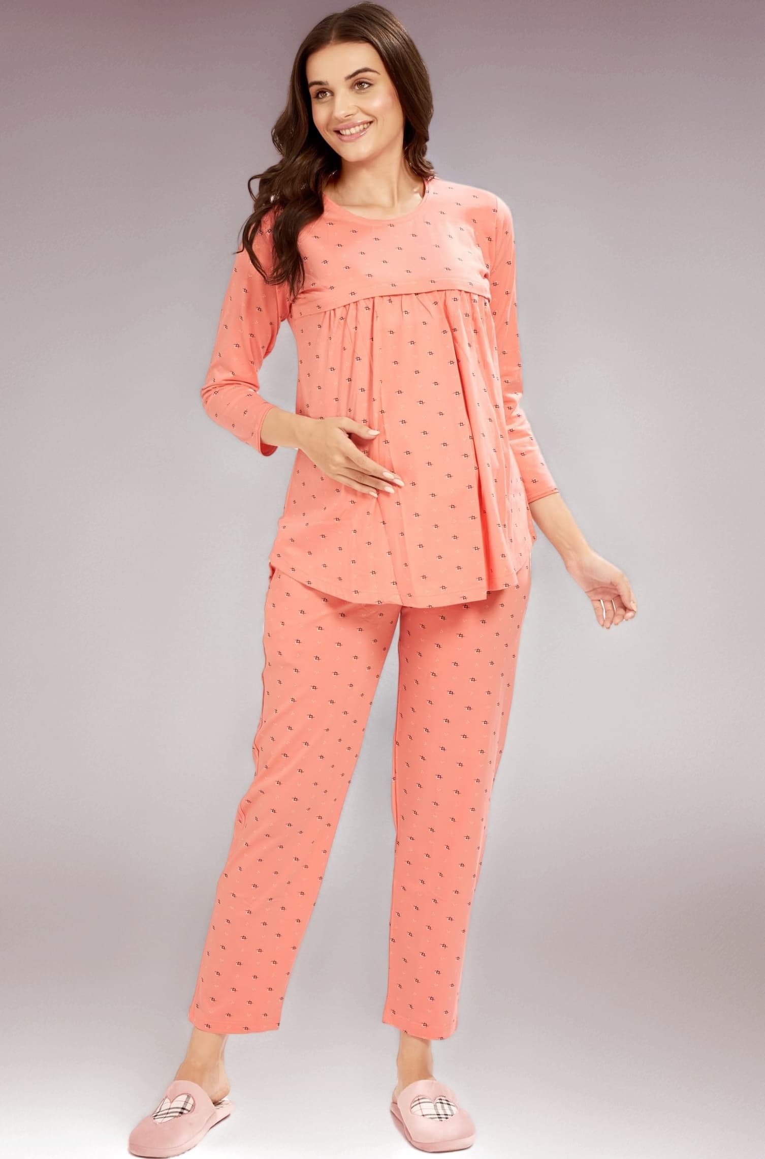 AV2 Women's Cotton Floral Pajama Set