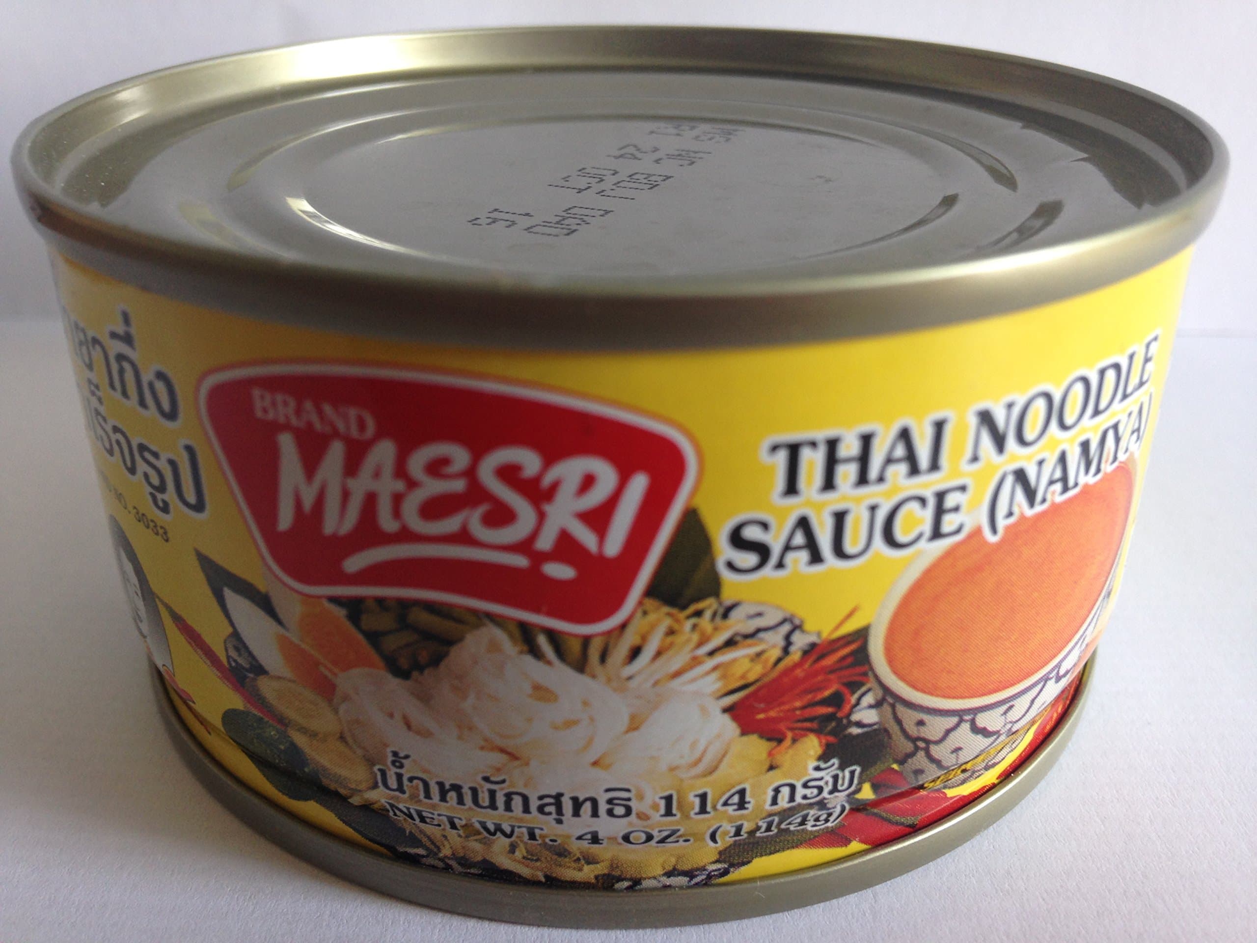 Thai Namya Noodle Sauce 4 Oz. (Pack of 4)
