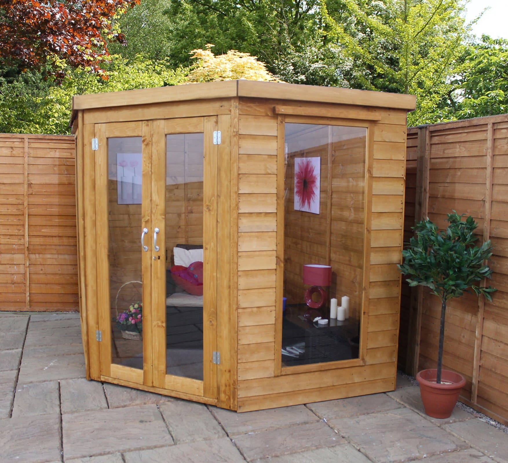 Mercia Garden Products 7x7 Corner Summerhouse
