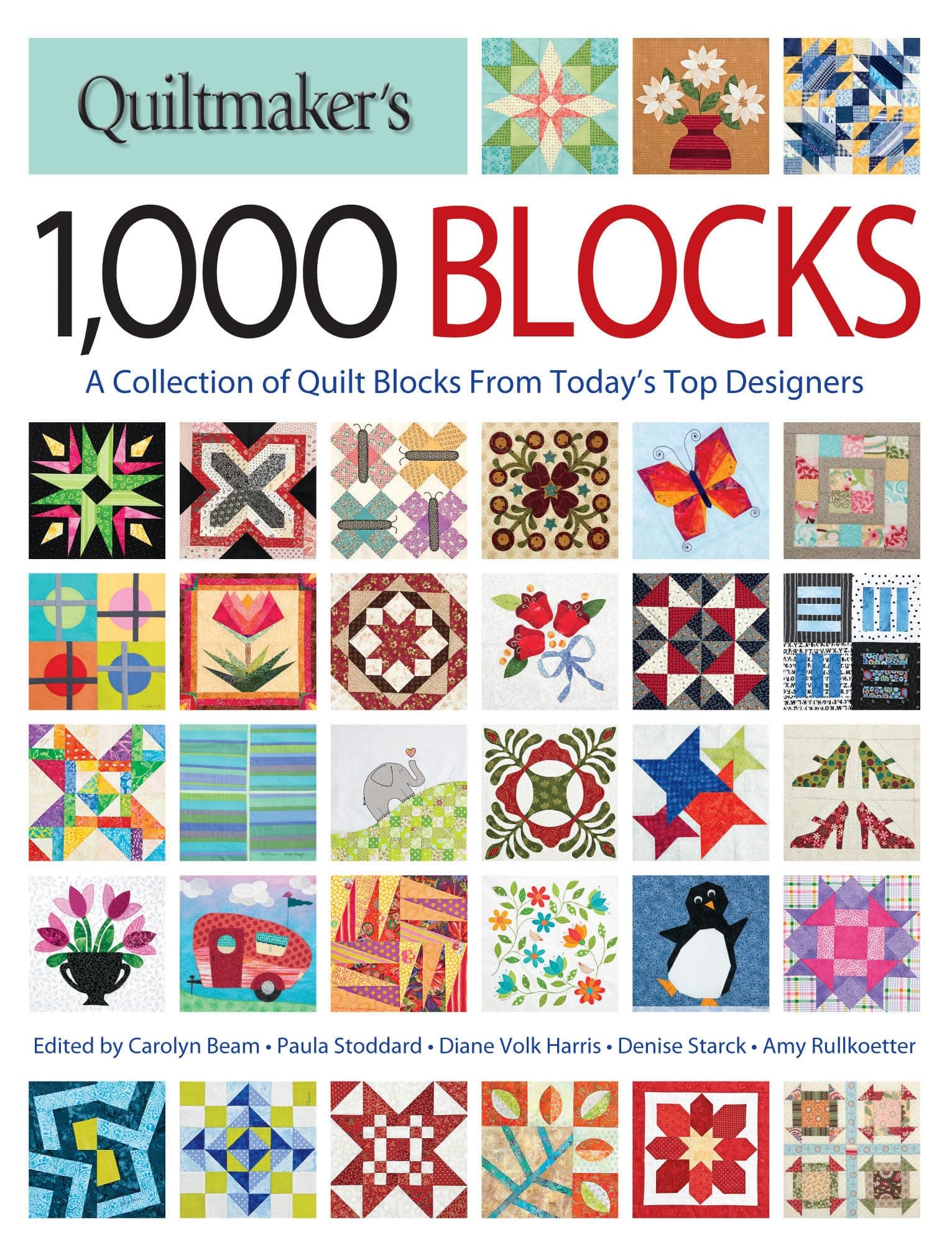 Quiltmaker's 1,000 Blocks Paperback – 12 January 2016